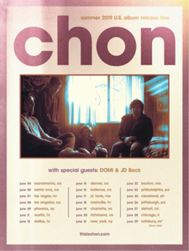 CHON Announces U.S. Album Release Tour Image