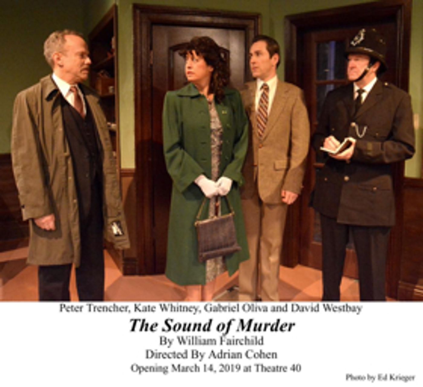 Review: THE SOUND OF MURDER Echoes Within the Walls of Theatre 40  Image