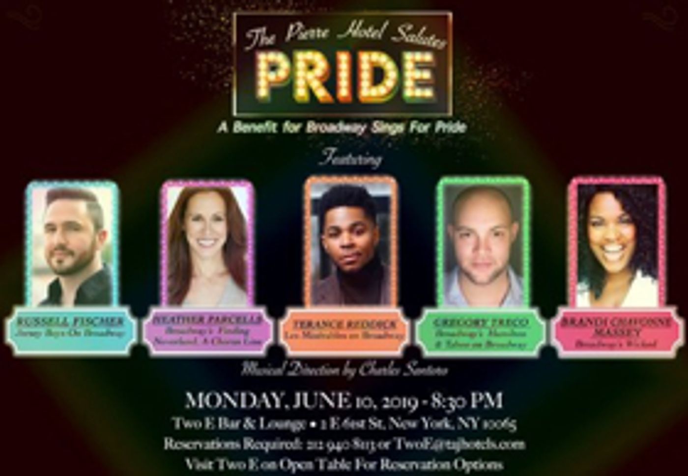 The Pierre Hotel Salutes Pride with Broadway Featuring Talent from HAMILTON, WICKED and More The Pierre Hotel Salutes Pride with Broadway Featuring Talent from HAMILTON, WICKED and More Image