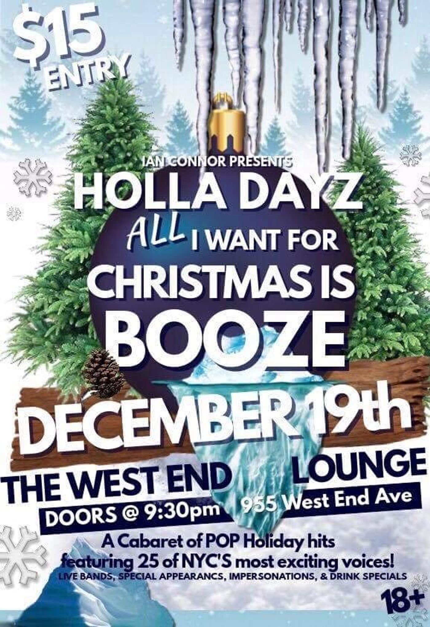 HOLLA DAYZ CABARET Will Feature Songs By Michael Mott, Carner And Gregor, Selda And Derek, And More HOLLA DAYZ CABARET Will Feature Songs By Michael Mott, Carner And Gregor, Selda And Derek, And More Image