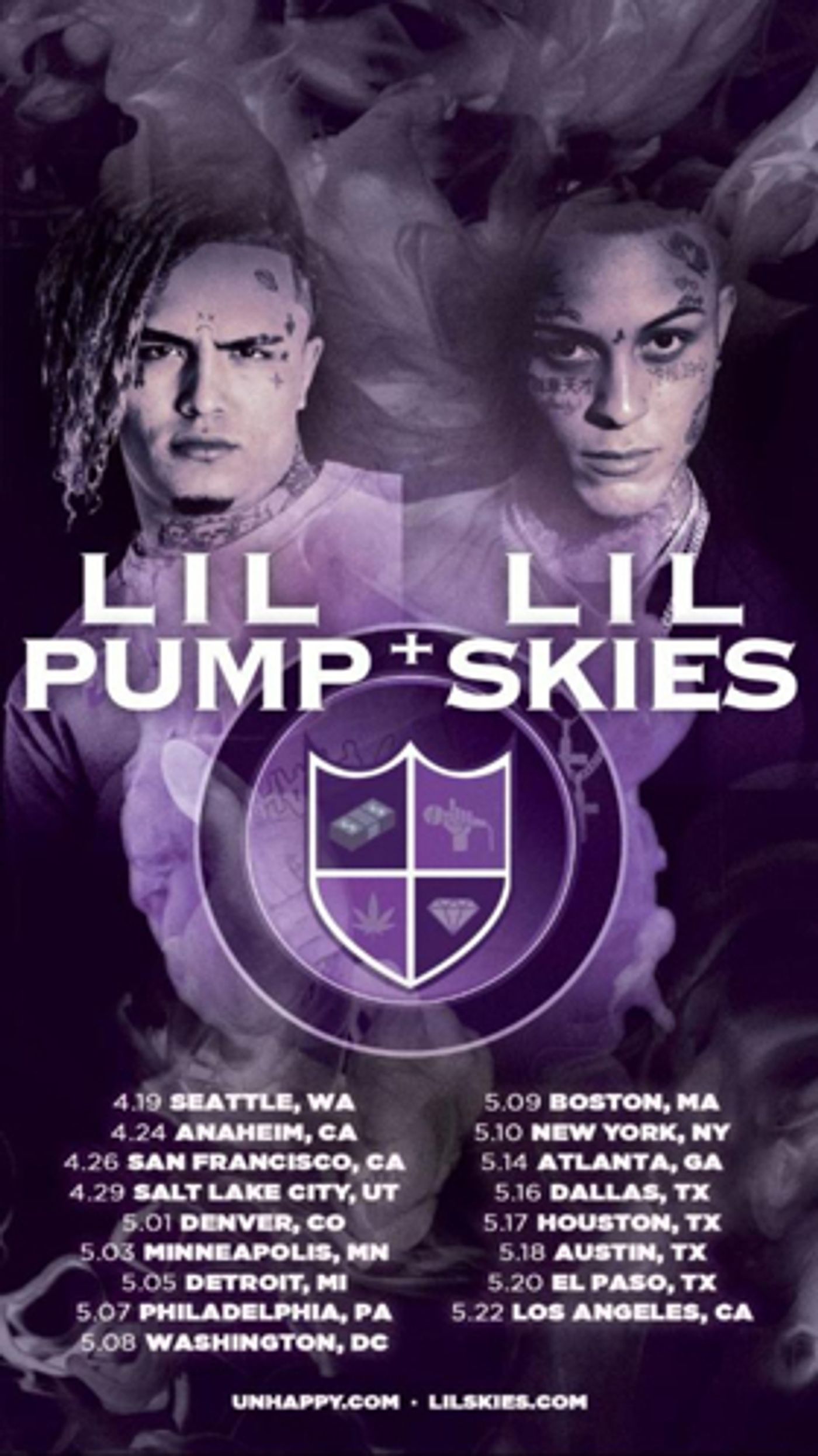 Lil Pump Announces Headlining Tour With Lil Skies  Image