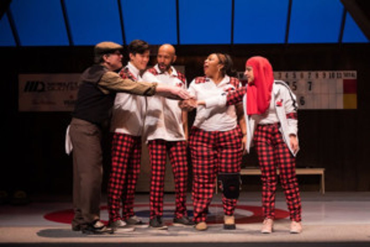 Review: THE NEW CANADIAN CURLING CLUB at Alberta Theatre Projects Falls Flat on the Ice  Image