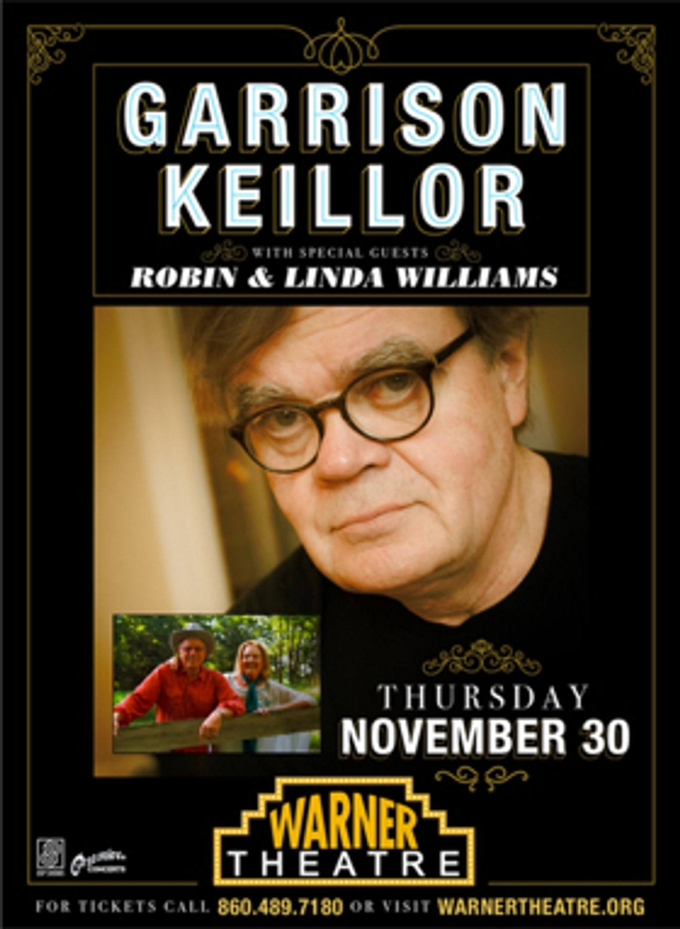 Garrison Keillor Set to Perform at the Warner Theatre on November 30 Image