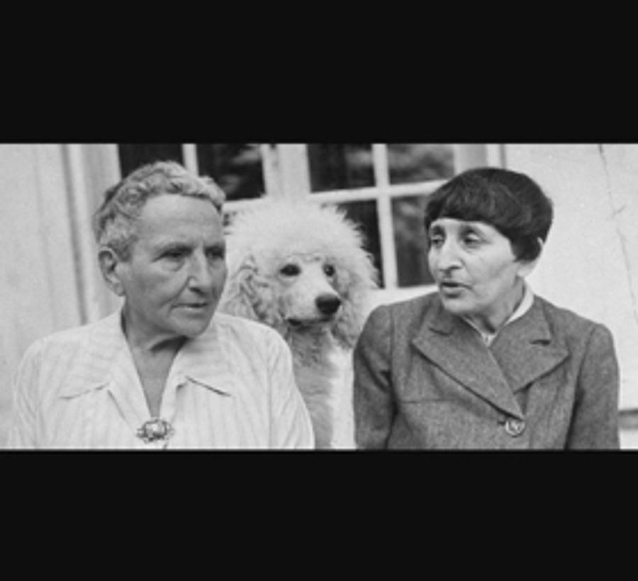 GERTRUDE STEIN AND A COMPANION Comes to Alexander Upstairs Image