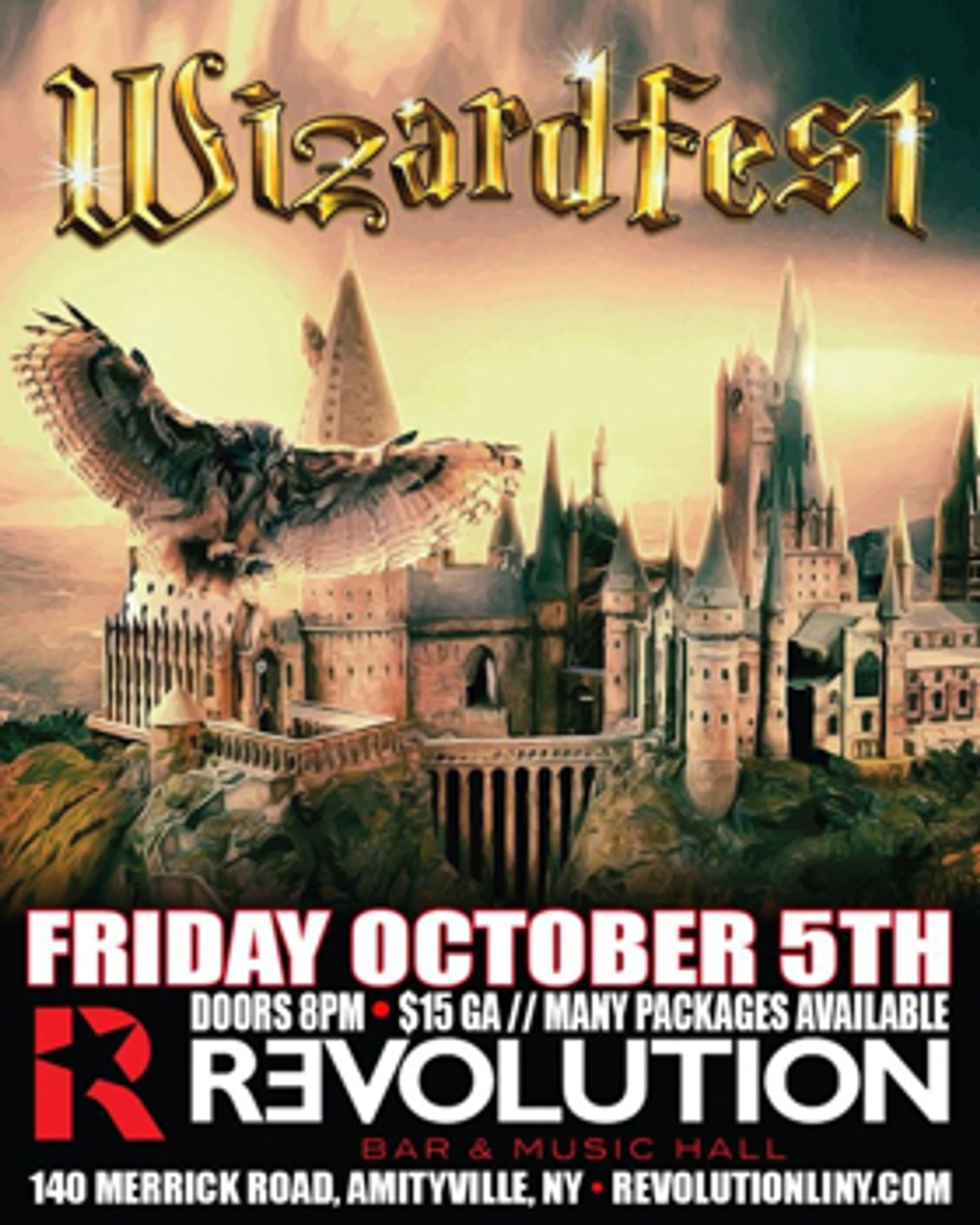 Harry Potter Pop-Up Party Comes to Revolution Bar & Music Hall, Amityville 10/5  Image