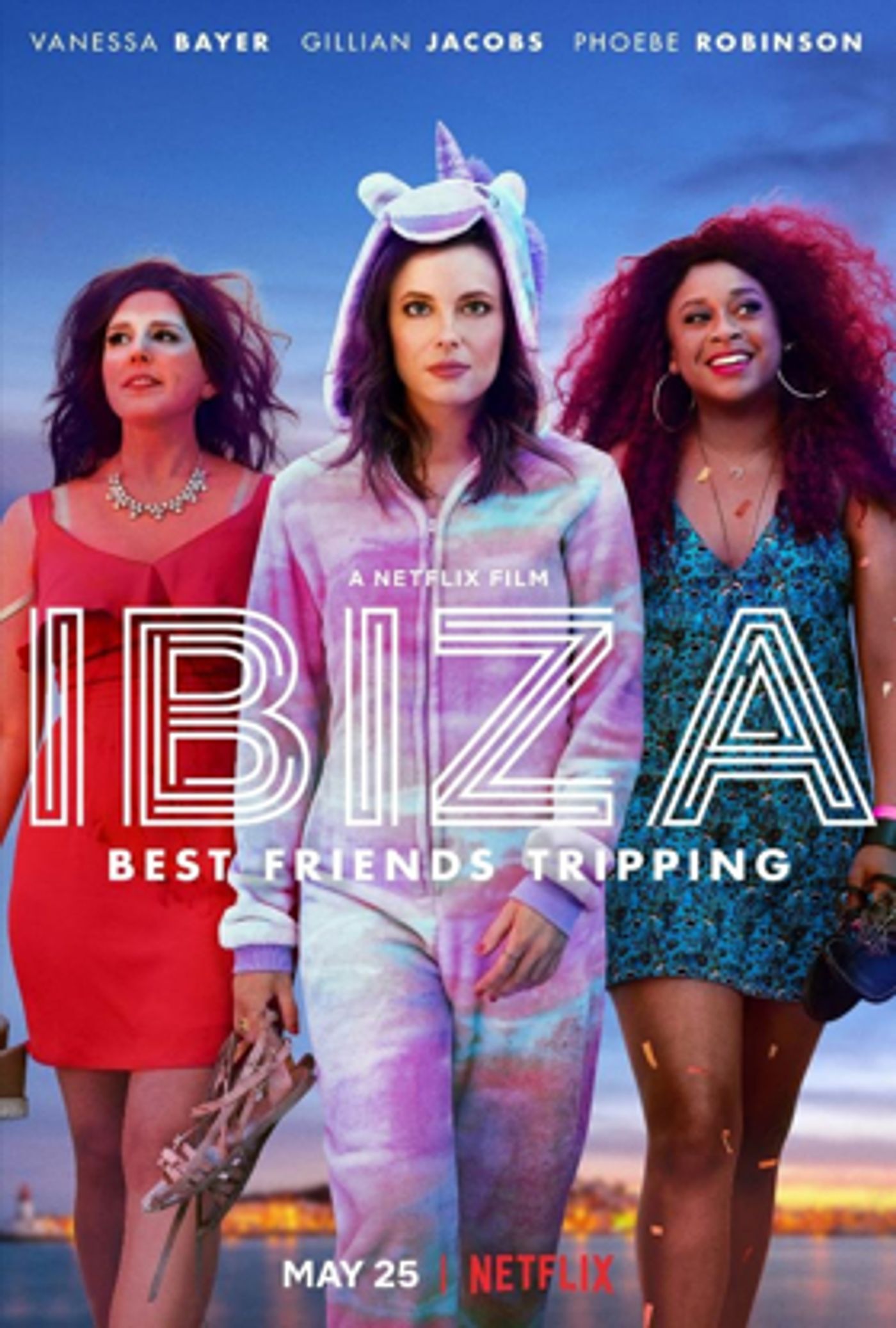 Gillian Jacobs, Vanessa Bayer and Phoebe Robinson Star in IBIZA Available On Netflix May 25 Gillian Jacobs, Vanessa Bayer and Phoebe Robinson Star in IBIZA Available On Netflix May 25 Image
