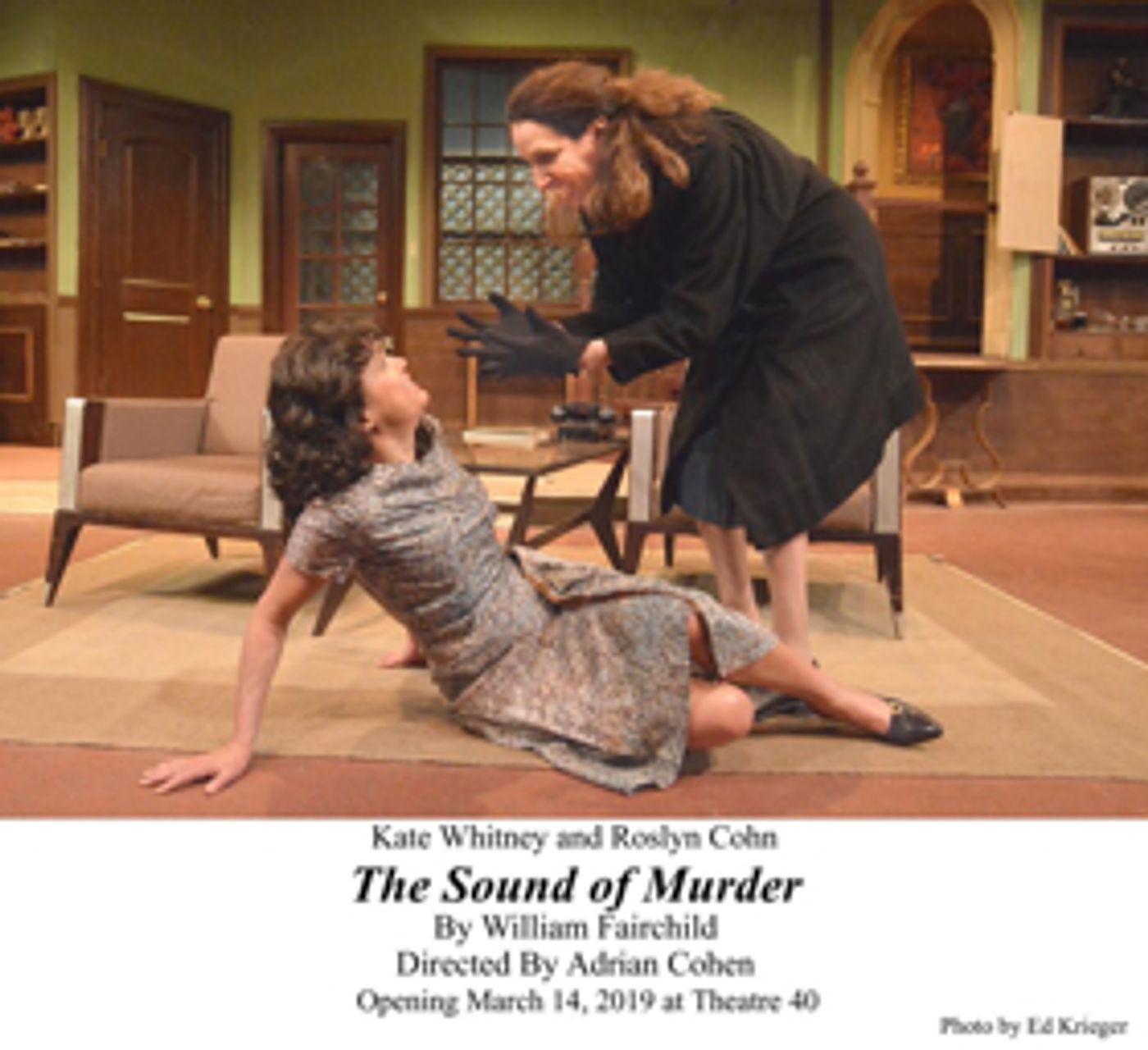Review: THE SOUND OF MURDER Echoes Within the Walls of Theatre 40  Image