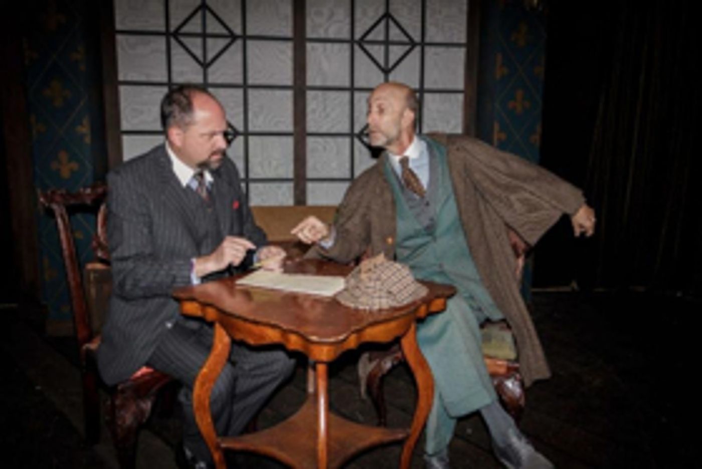 Sherlock Holmes Meets Robert Louis Stevenson at the Long Beach Playhouse Sherlock Holmes Meets Robert Louis Stevenson at the Long Beach Playhouse Image