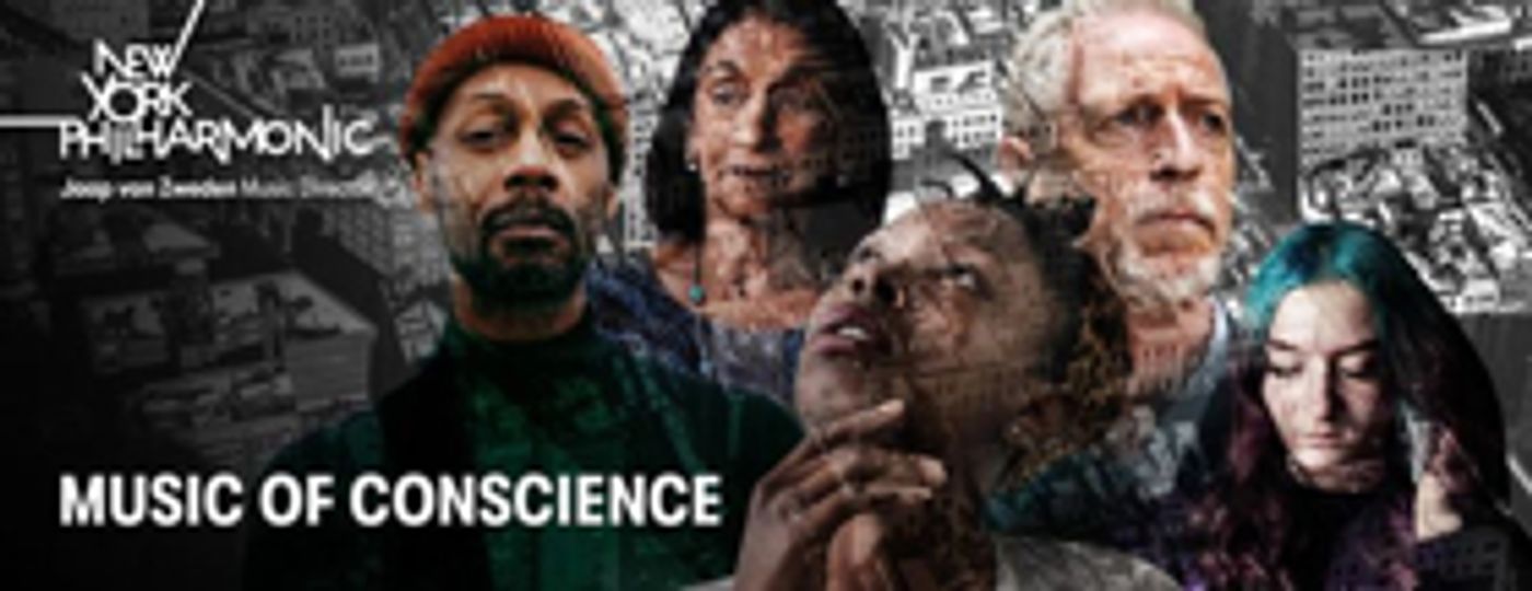 New York Philharmonic Enters Week Two of their Three-Week Exploration of MUISC OF CONSCIENCE New York Philharmonic Enters Week Two of their Three-Week Exploration of MUISC OF CONSCIENCE Image