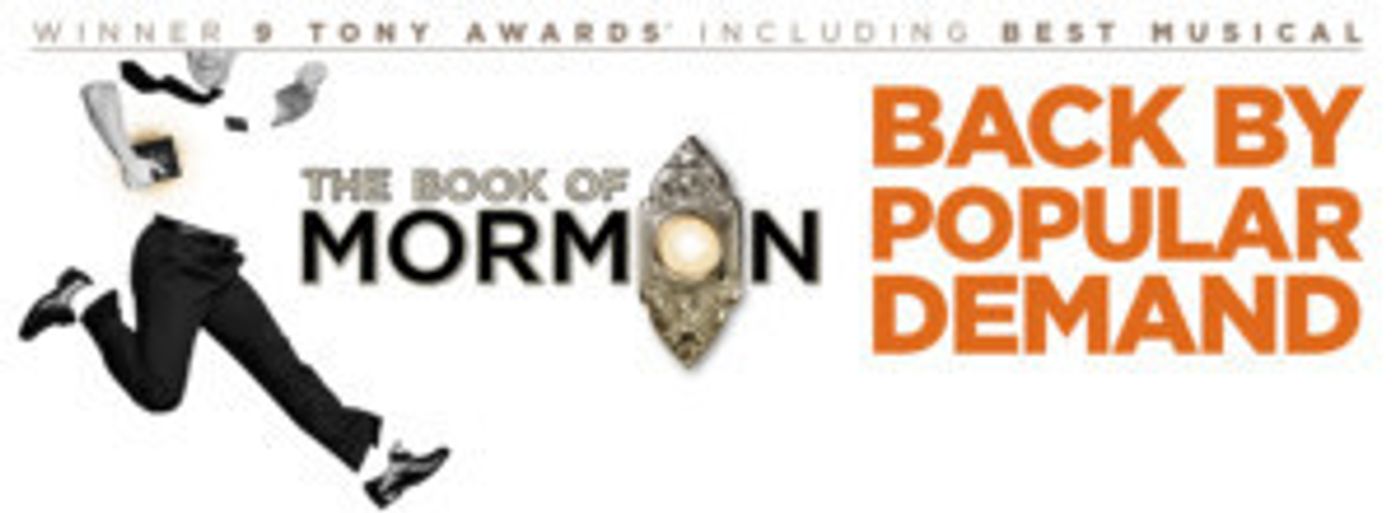THE BOOK OF MORMON Comes to Altria Theater 3/26 - 3/31!  Image