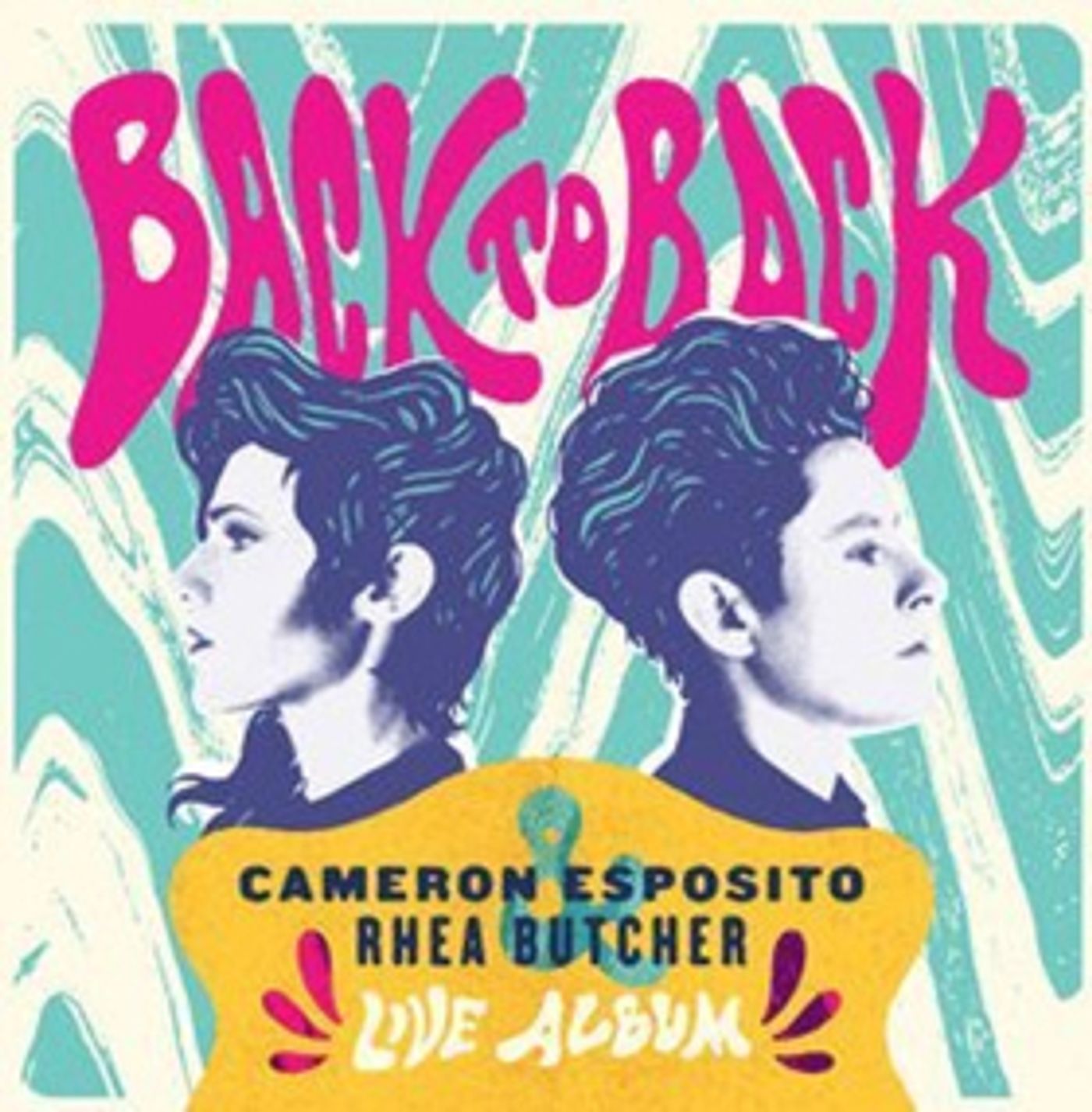 Cameron Esposito and Rhea Butcher Release Split Album 'Back To Back' Cameron Esposito and Rhea Butcher Release Split Album 'Back To Back' Image