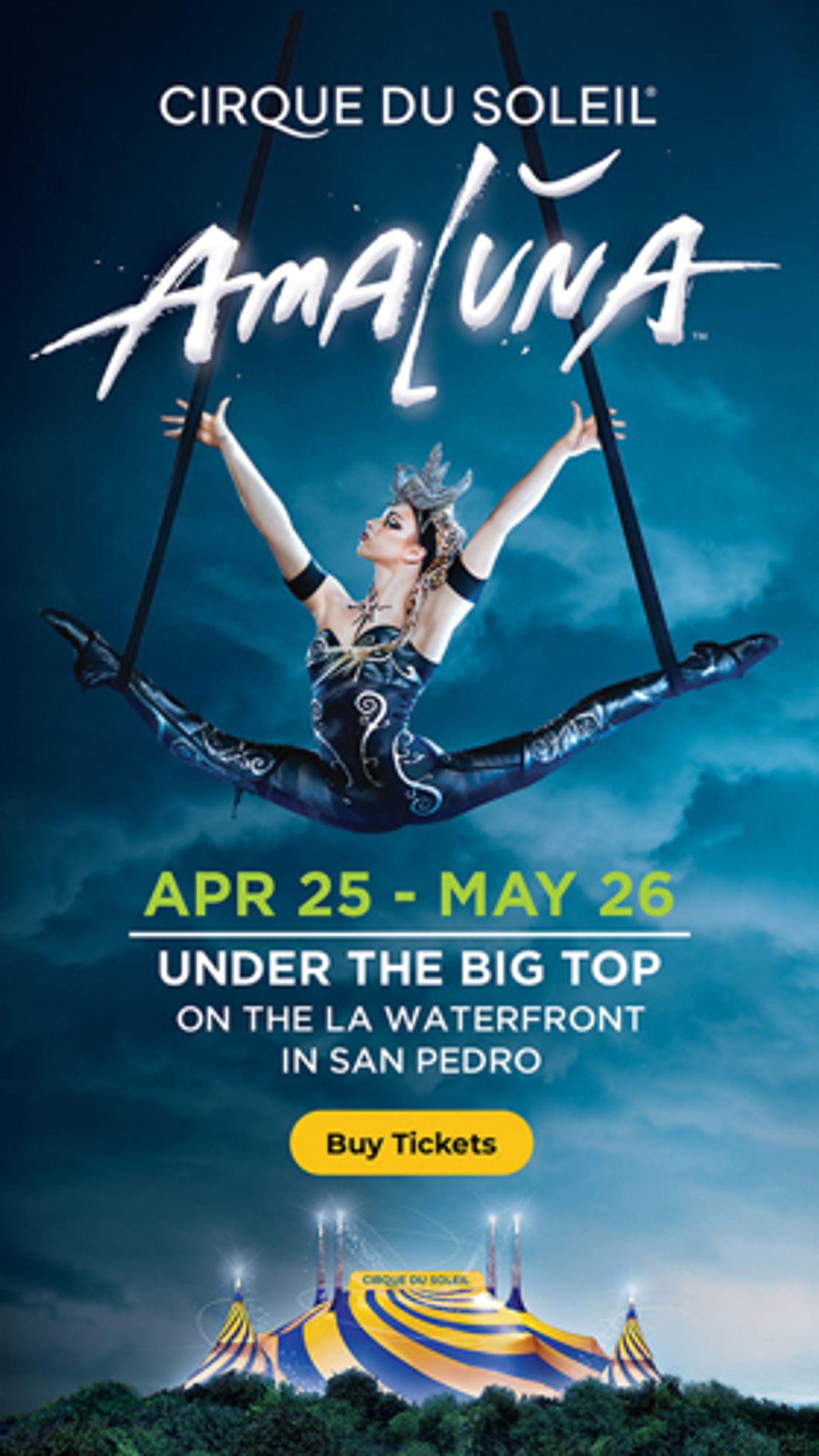 Review: Cirque du Soleil AMALUNA Storytellers Fly Through the Air with the Greatest of Ease and Incredible Skill  Image