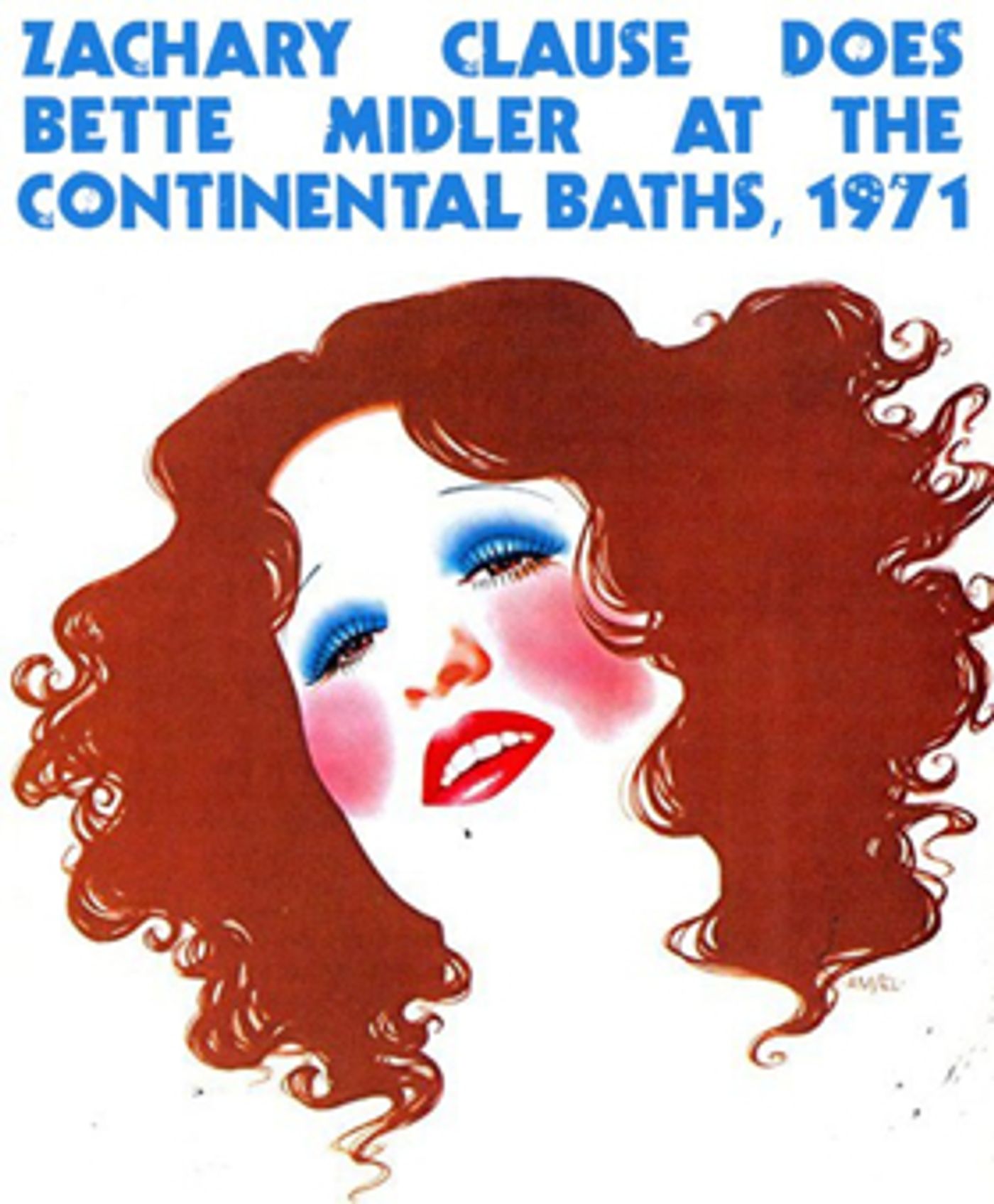Zachary Clause Does Bette Midler at The Continental Baths, 1971 December 16th, 2017 at the RRAZZ ROOM New Hope, PA  Image