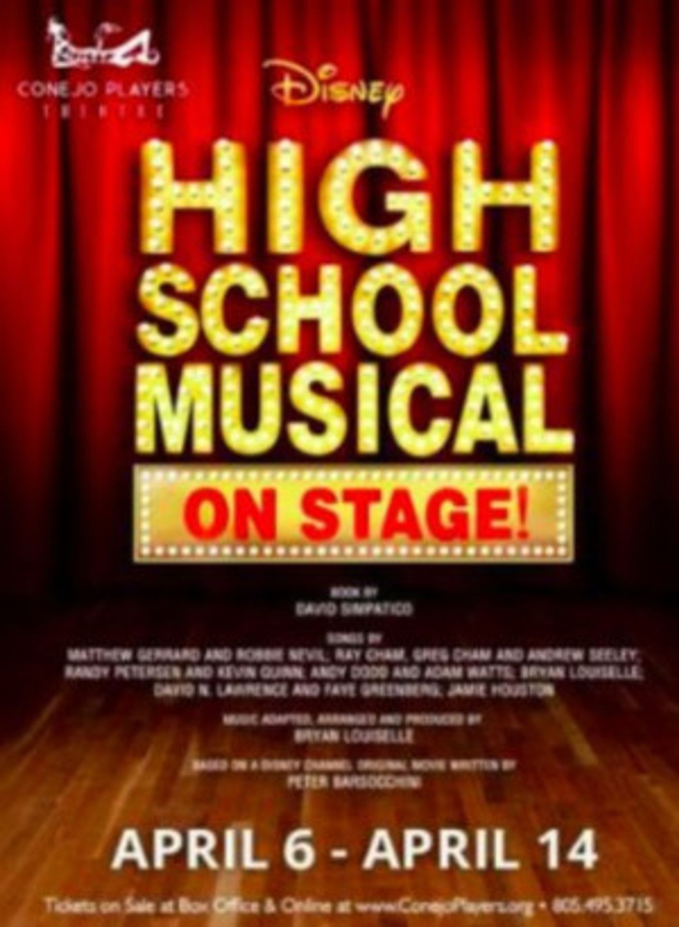 Conejo Players Theatre Brings HIGH SCHOOL MUSICAL to Thousand Oaks Next Month!  Image
