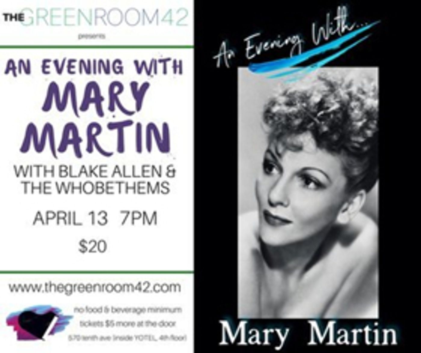 American Actress Mary Martin Comes Back to Life in One Night Only Times Square Concert American Actress Mary Martin Comes Back to Life in One Night Only Times Square Concert Image