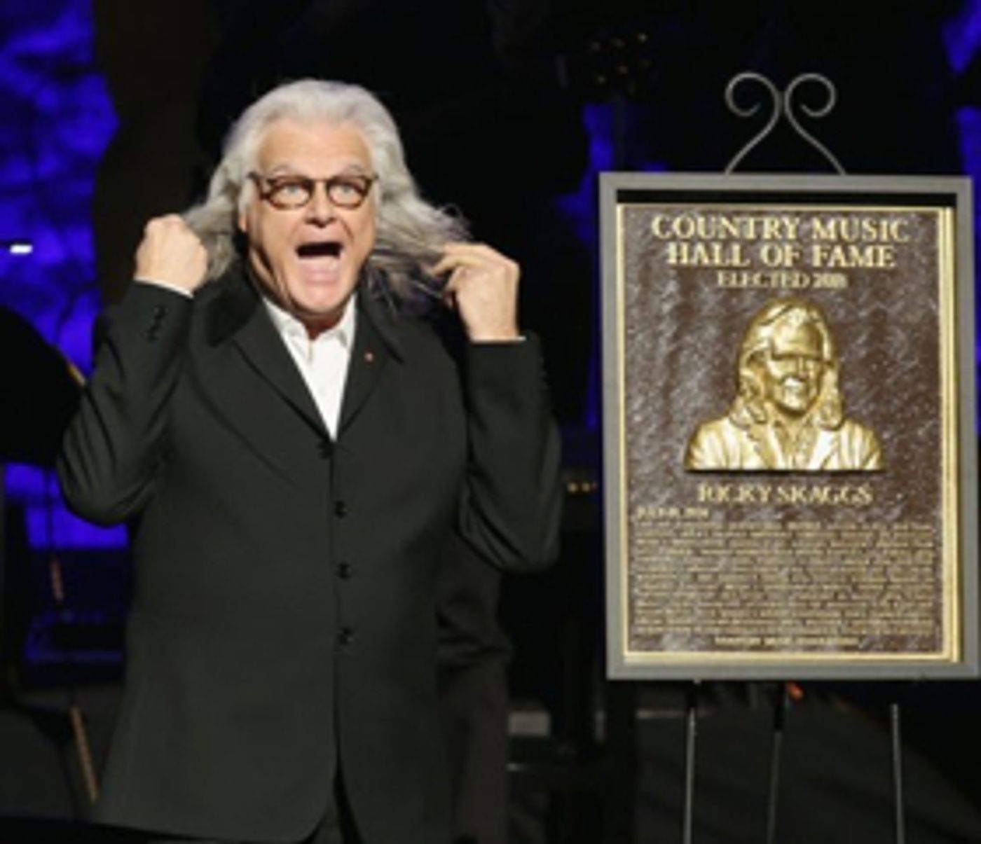 Ricky Skaggs Formally Inducted into the Country Music Hall of Fame Ricky Skaggs Formally Inducted into the Country Music Hall of Fame Image
