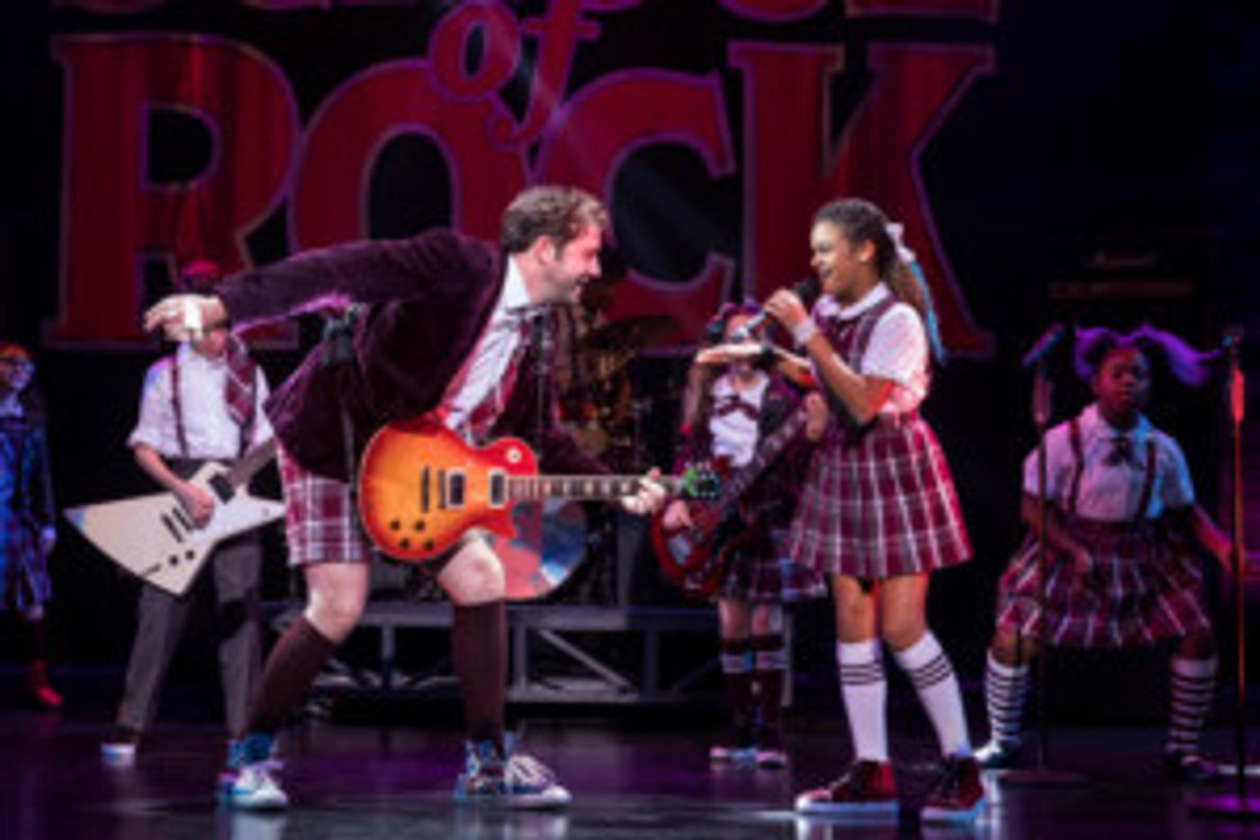Review: The Young Actors Carry SCHOOL OF ROCK: THE MUSICAL to its Heights  Image