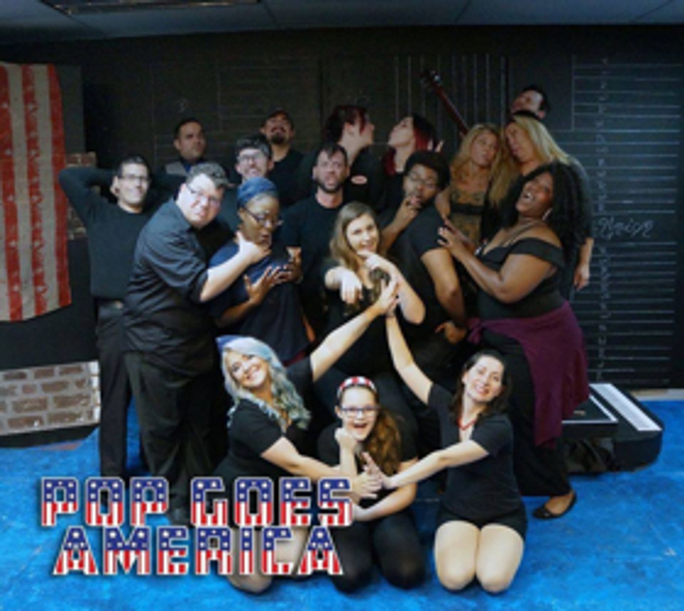 Review: History Has a Nice Beat and You Can Dance to It in Jim Russell's POP GOES AMERICA at the Carrollwood Players Black Box Theatre Review: History Has a Nice Beat and You Can Dance to It in Jim Russell's POP GOES AMERICA at the Carrollwood Players Black Box Theatre Image