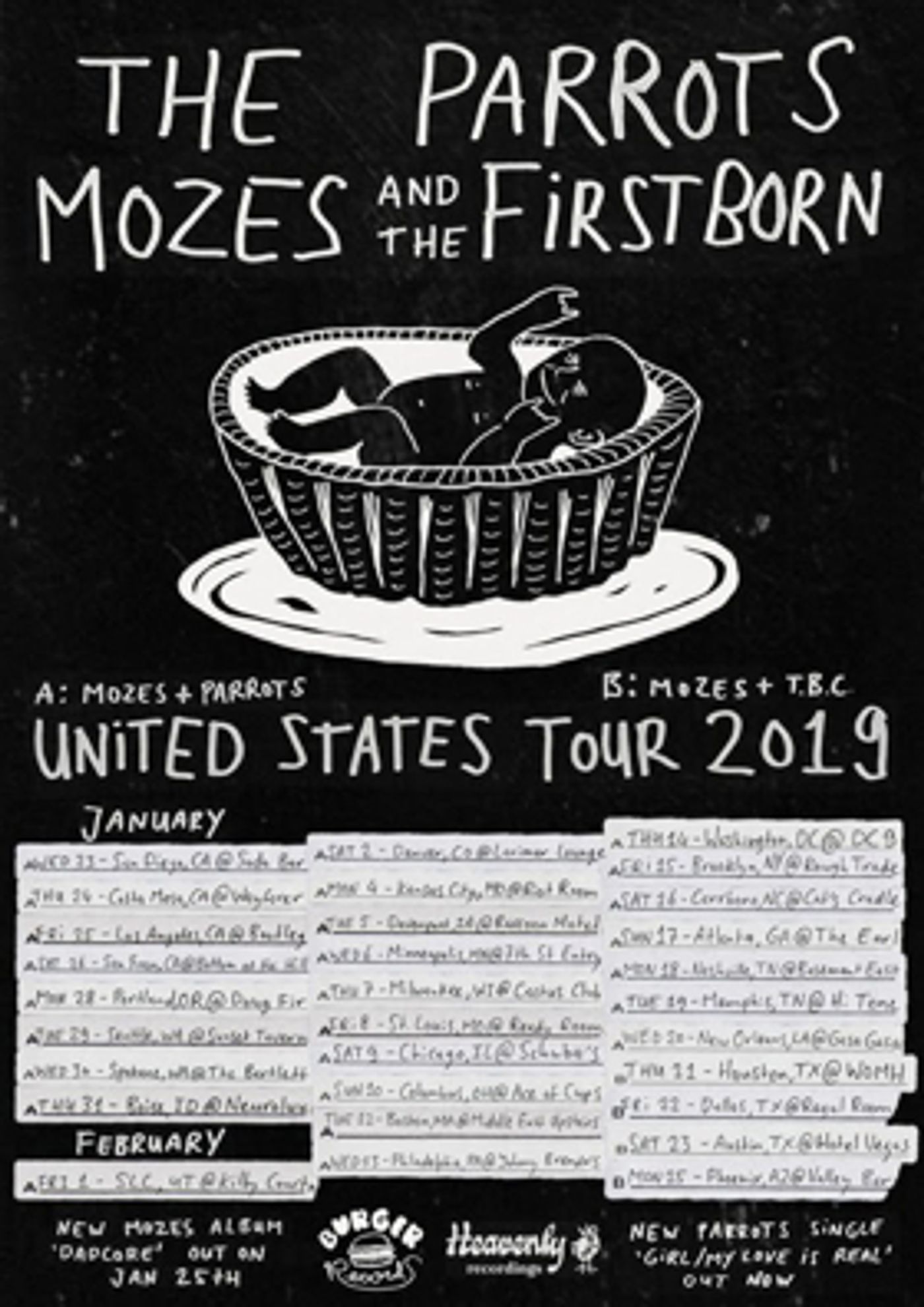 Mozes and the Firstborn Announce Winter U.S. Tour  Image