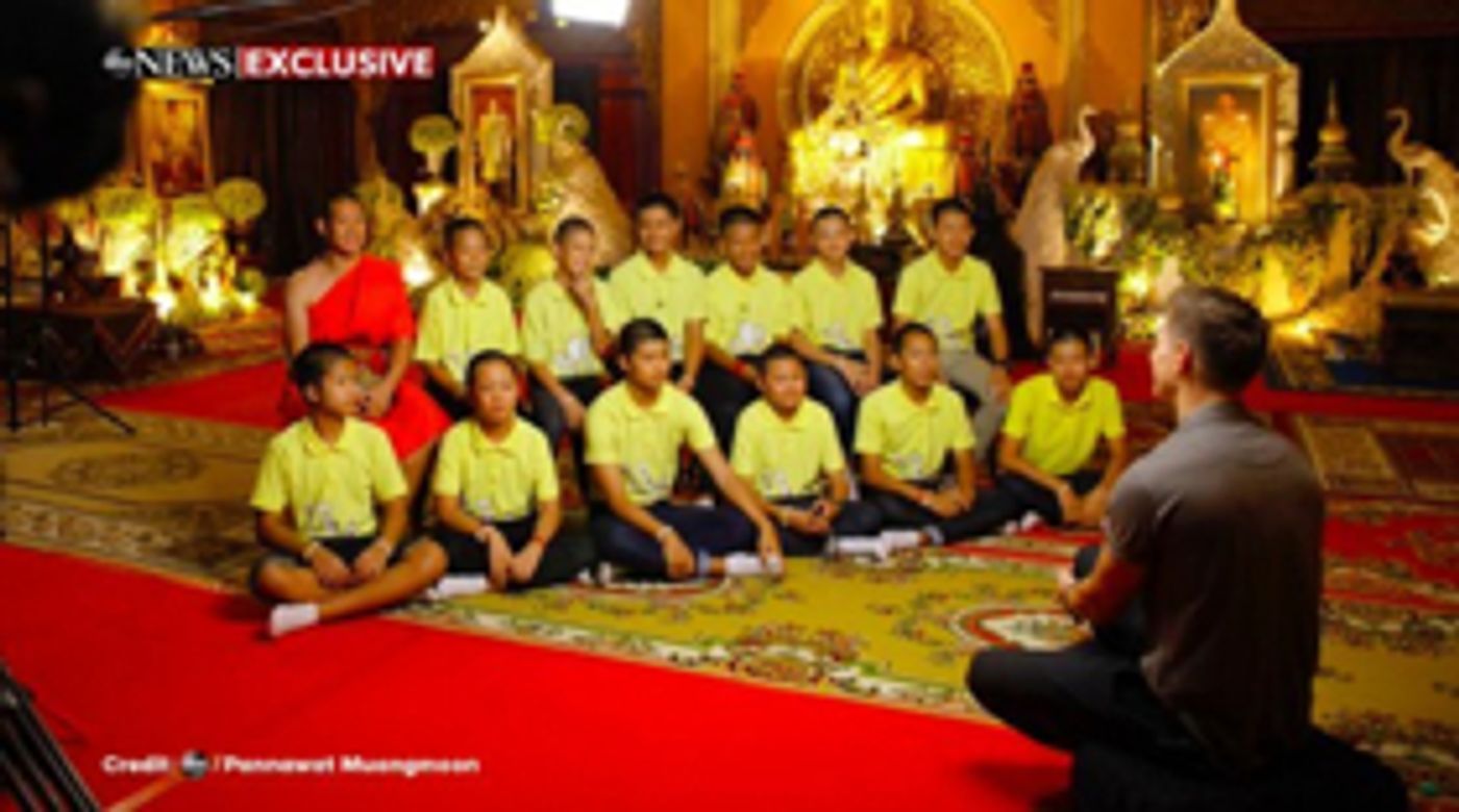 Exclusive Interview with 12 Boys and Soccer Coach Who Were Trapped in Thailand Cave Will Air on 20/20  Image
