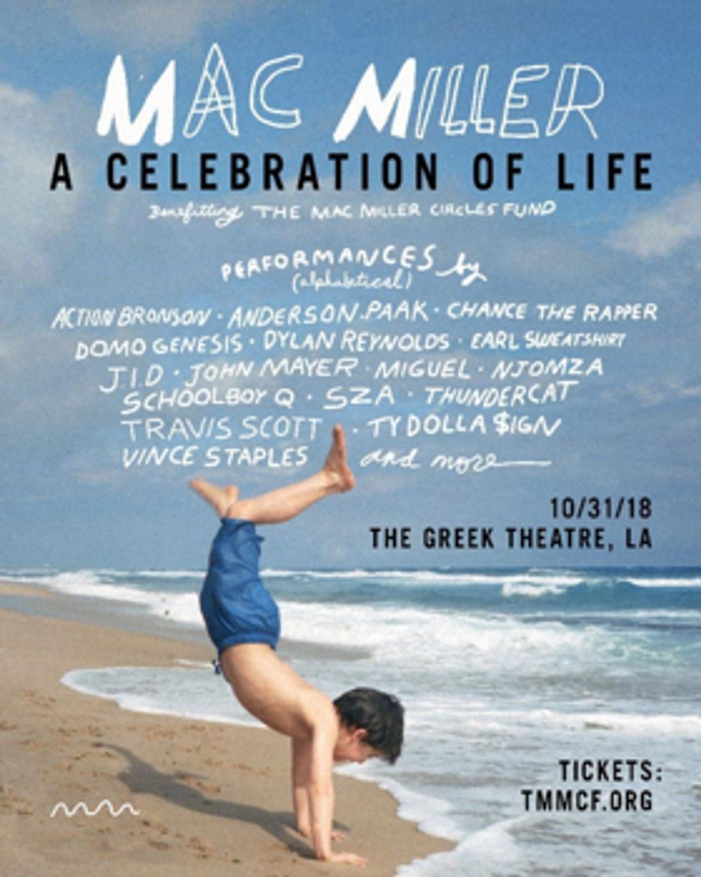 Mac Miller Tribute Concert to Feature SZA, John Mayer, and More Mac Miller Tribute Concert to Feature SZA, John Mayer, and More Image