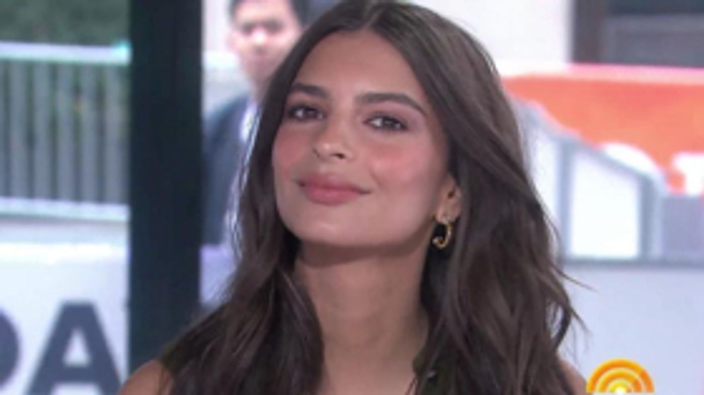 WATCH: Emily Ratajkowski Visits TODAY To Talk About New Film I FEEL PRETTY  Image