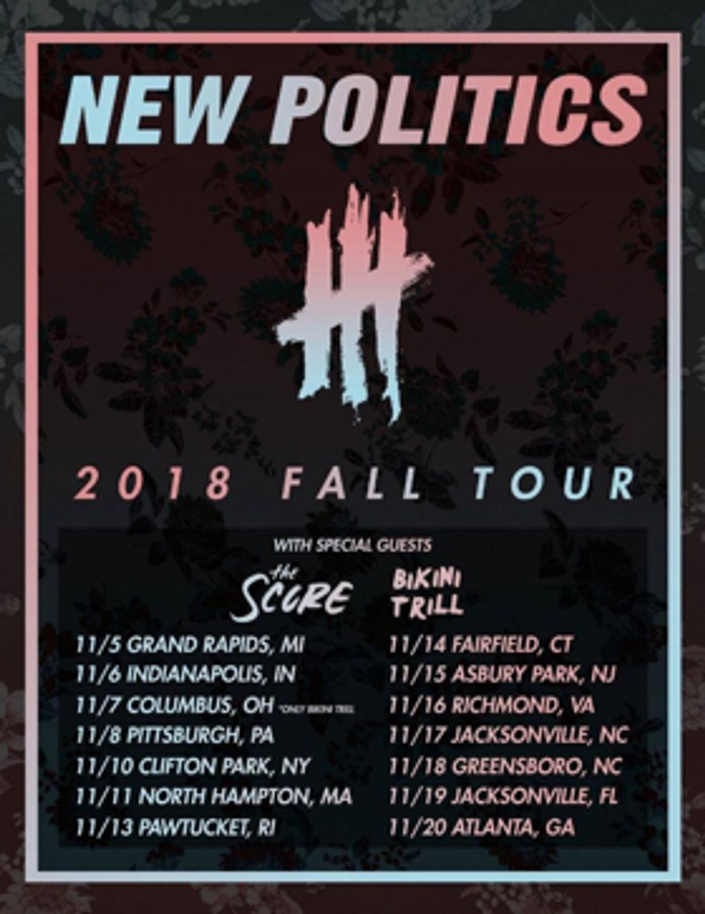 New Politics Fall U.S. Tour Kicks Off 11/5, Check Out Two New Clips from Recent Secret Show New Politics Fall U.S. Tour Kicks Off 11/5, Check Out Two New Clips from Recent Secret Show Image