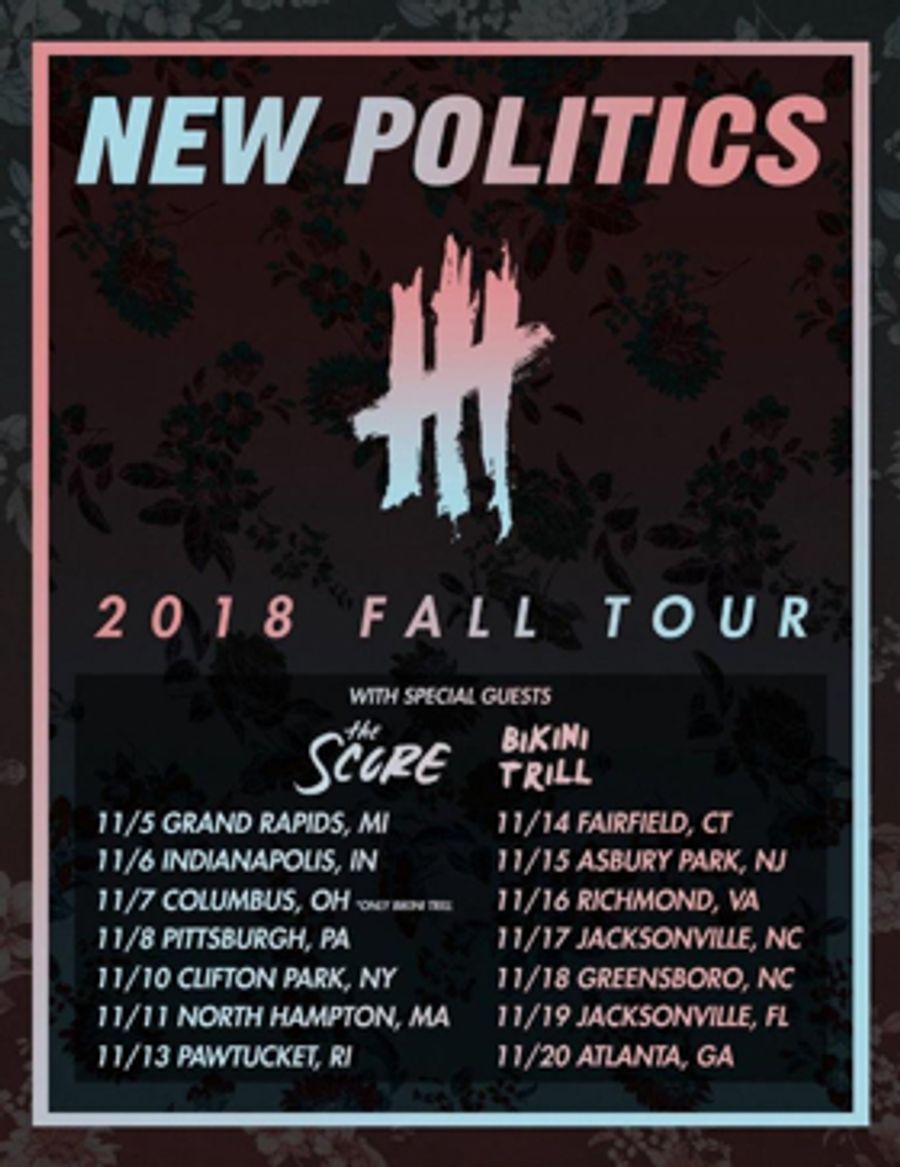 New Politics Fall U.S. Tour Kicks Off 11/5, Check Out Two New Clips from Recent Secret Show Image