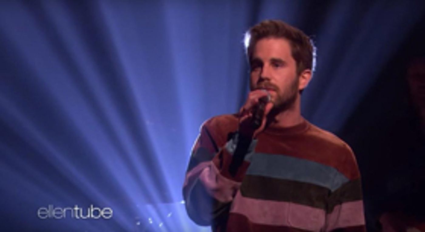 VIDEO: Watch Ben Platt Sing 'Temporary Love' on ELLEN VIDEO: Watch Ben Platt Sing 'Temporary Love' on ELLEN Image