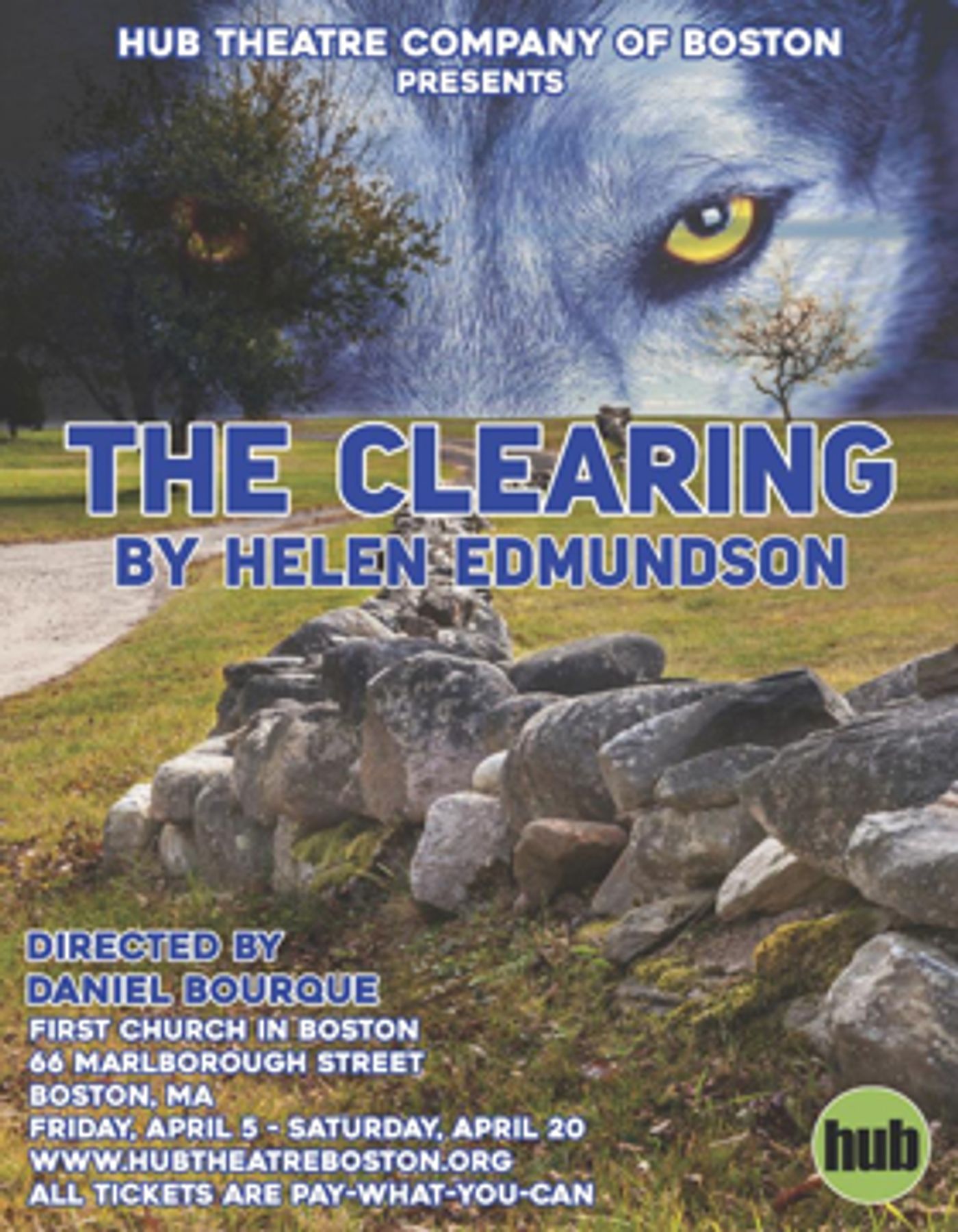 Hub Theatre Company of Boston Presents THE CLEARING  Image