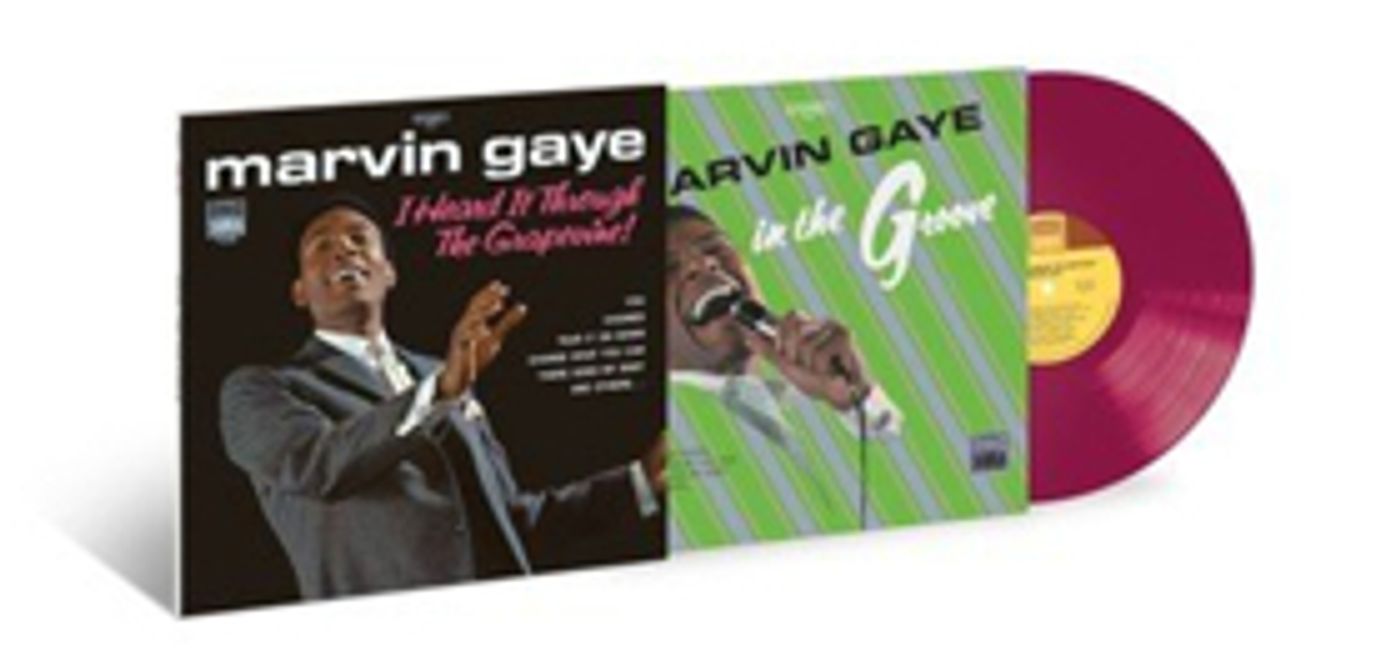 Marvin Gaye's 'I Heard It Through The Grapevine' Celebrated with New Black And Purple Vinyl LP Releases  Image