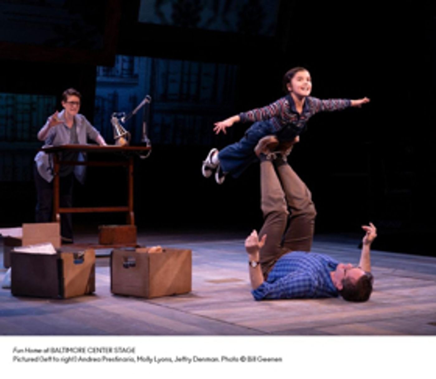 FUN HOME at Baltimore Center Stage - A Musical You Will Remember Forever  Image