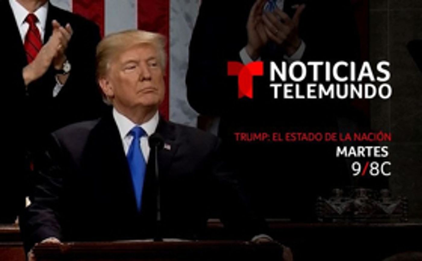 Noticias Telemundo to Present TRUMP, THE STATE OF THE UNION  Image
