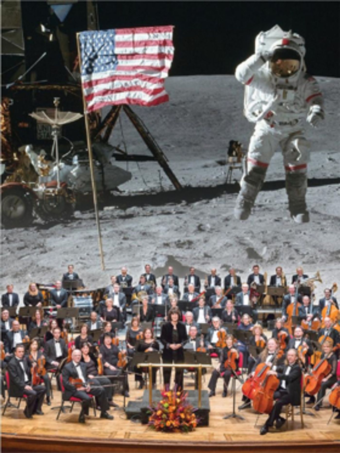 Allentown Symphony Orchestra Celebrates Moon Landing Anniversary with Concert at the State Theatre Allentown Symphony Orchestra Celebrates Moon Landing Anniversary with Concert at the State Theatre Image