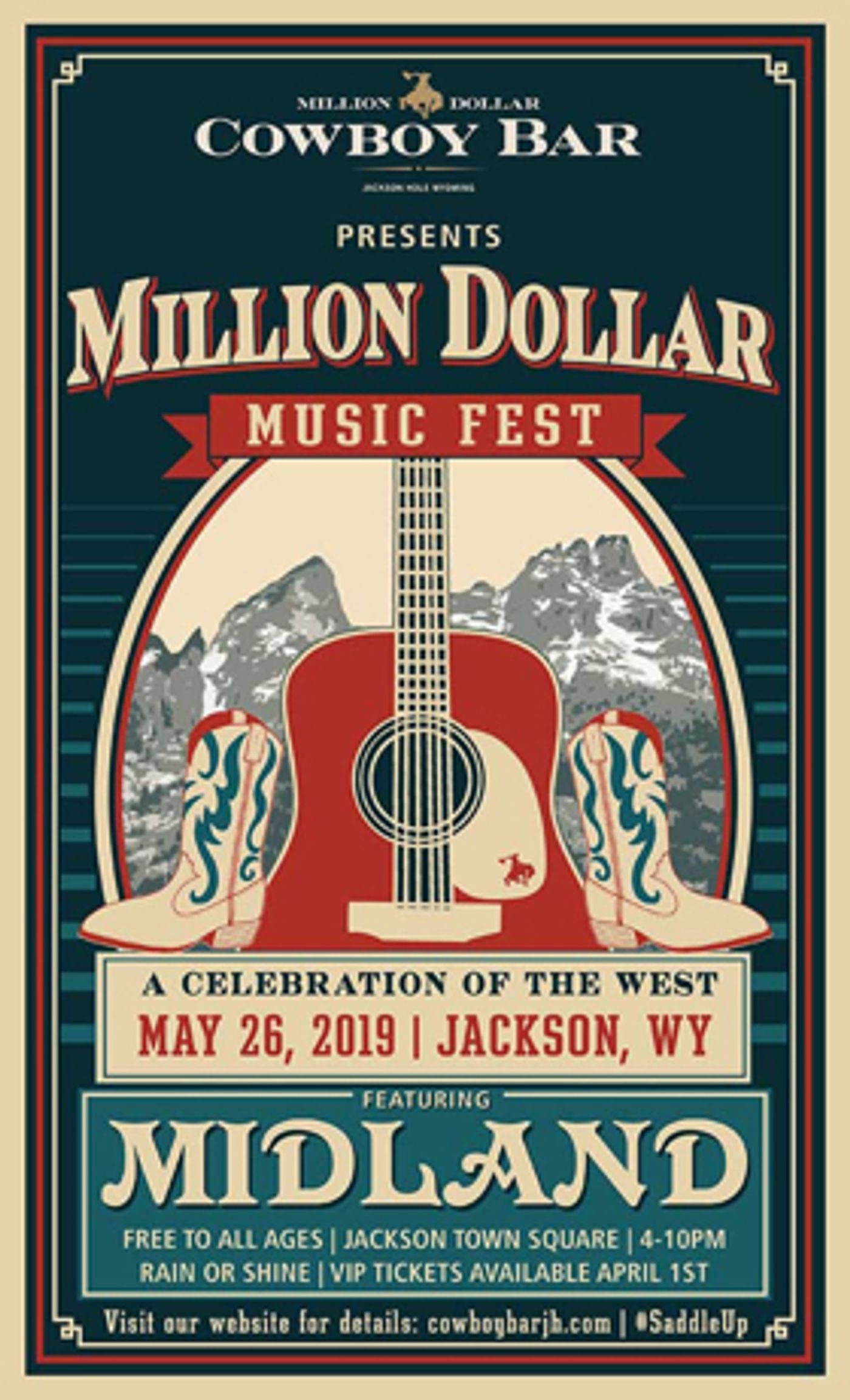 The Cowboy Bar Announces Inaugural 'Million Dollar Music Fest' The Cowboy Bar Announces Inaugural 'Million Dollar Music Fest' Image