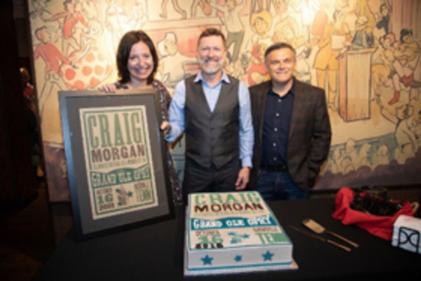 Craig Morgan Celebrates 10th Anniversary as a Grand Ole Opry Member  Image
