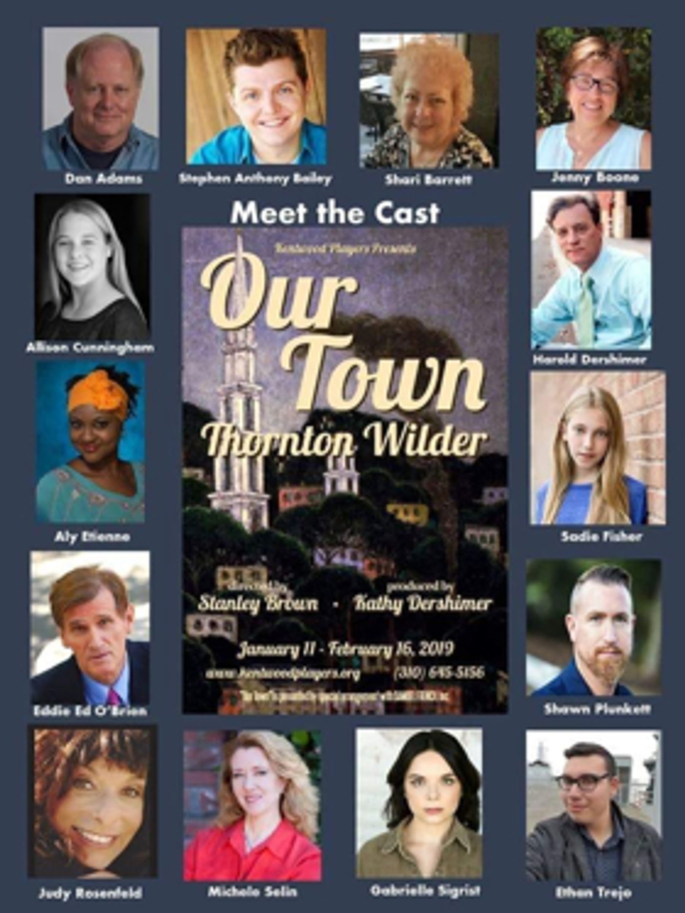 First Look at the Cast of OUR TOWN by Kentwood Players at the Westchester Playhouse  Image