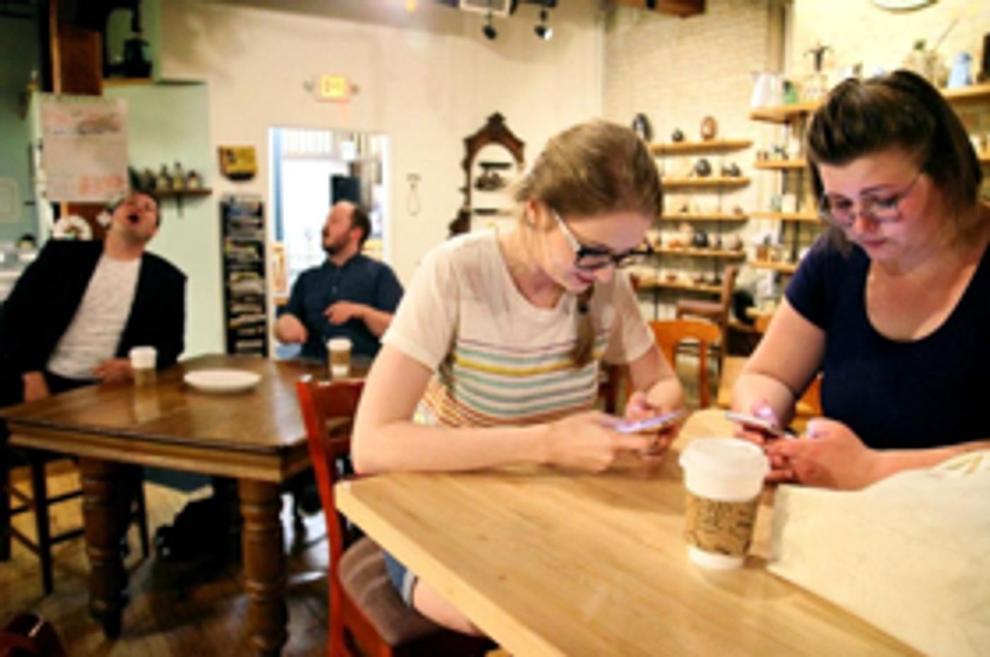 Review: Theatre Elision's Original Musical AIN'T IT A GRAND AND GLORIOUS FEELING Reimagines Music of Jerome Kern as Modern Day Rom-Com, Performed in a Coffee Shop!  Image