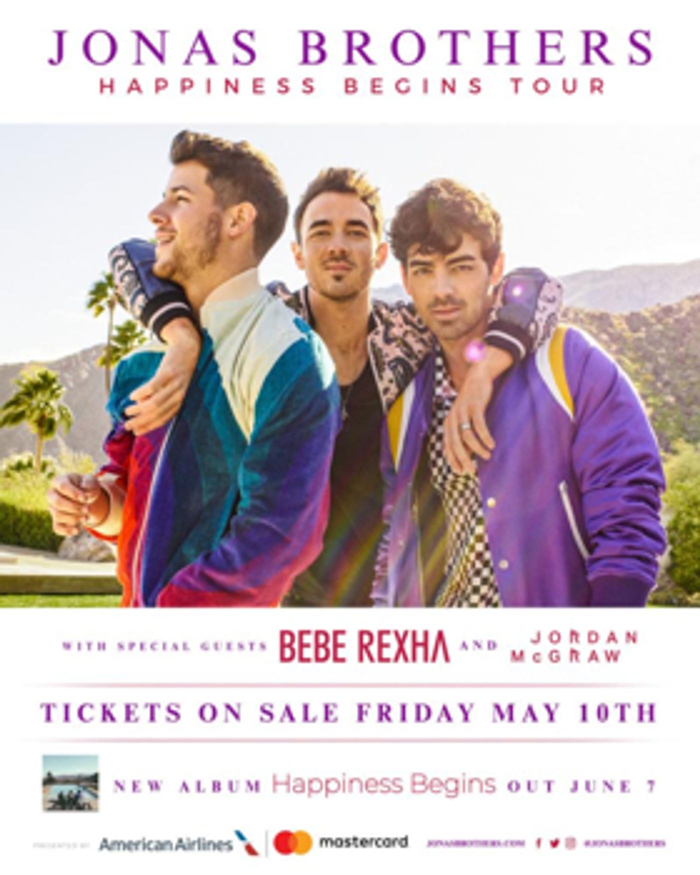 The Jonas Brothers Announce 'Happiness Begins' Tour  Image