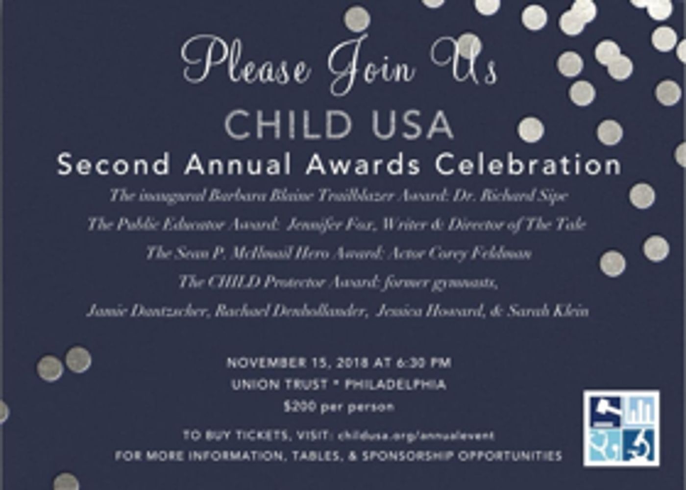 CHILD USA to Honor Corey Feldman with The Sean P. McIlmail Hero Award CHILD USA to Honor Corey Feldman with The Sean P. McIlmail Hero Award Image