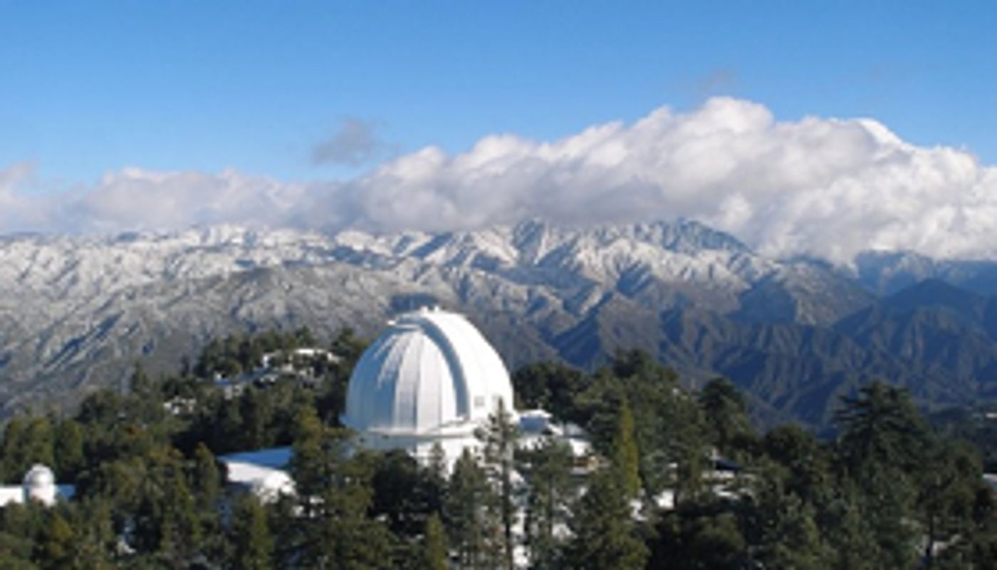 Mt. Wilson Observatory Presents Sunday Afternoon Concerts in the Dome Mt. Wilson Observatory Presents Sunday Afternoon Concerts in the Dome Image