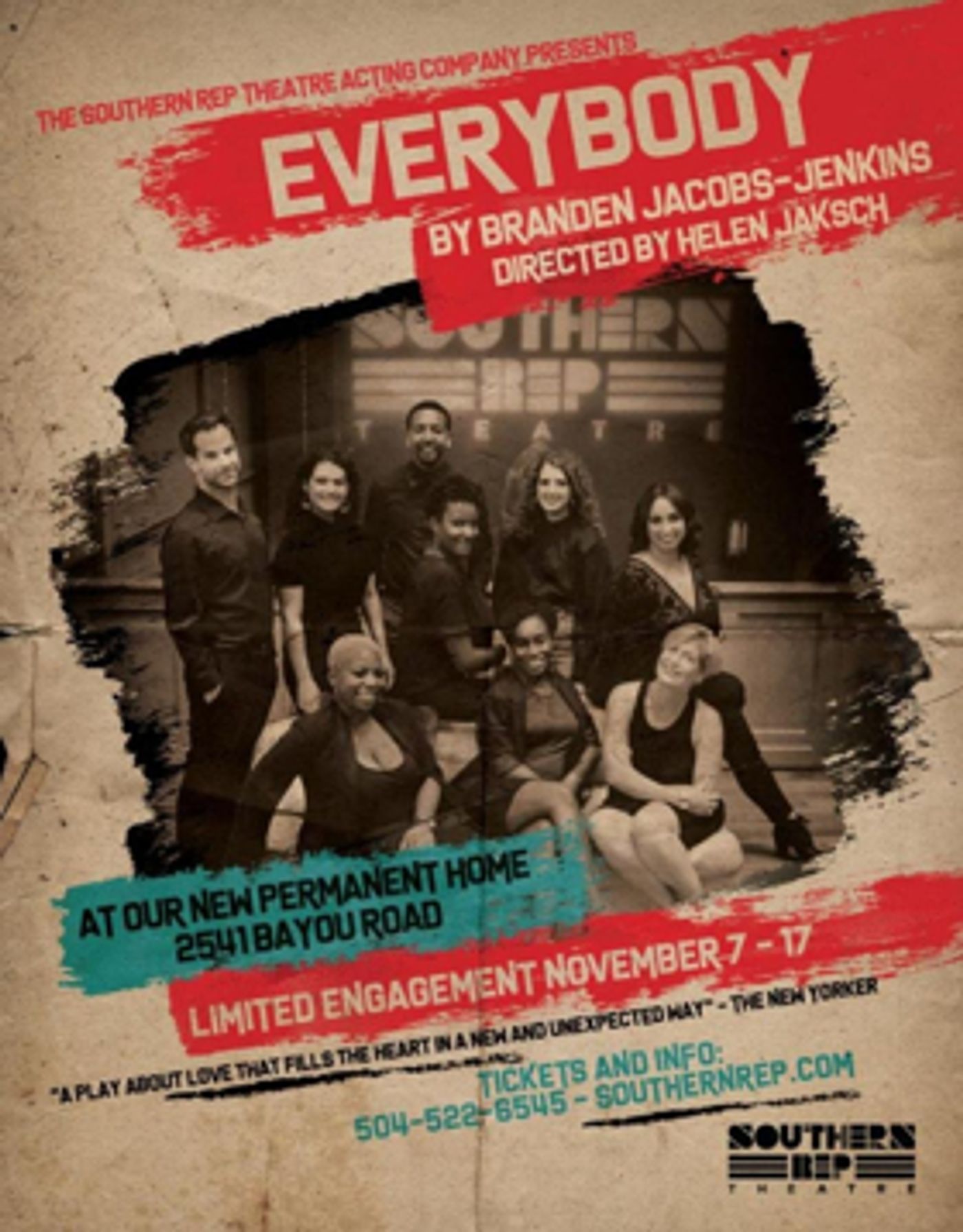 Southern Rep's Acting Company to Present EVERYBODY Southern Rep's Acting Company to Present EVERYBODY Image