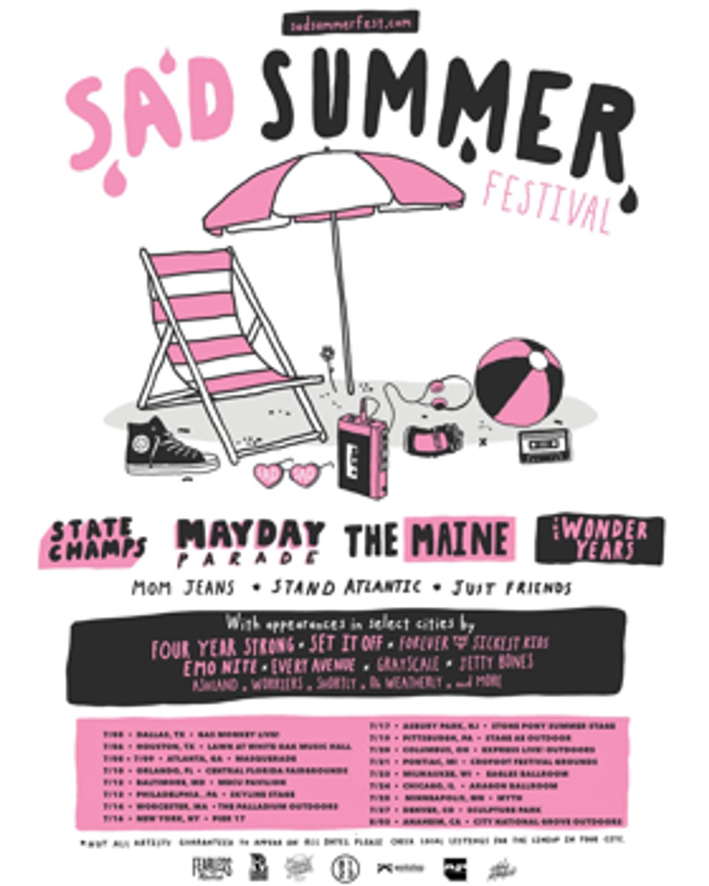 Sad Summer Festival Announces Additional Special Guests Sad Summer Festival Announces Additional Special Guests Image
