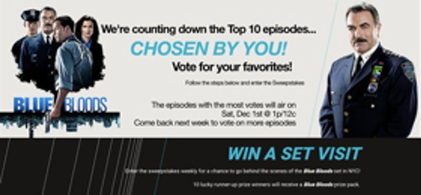 WGN America is Holding a BLUE BLOODS Fan Sweepstakes  Image