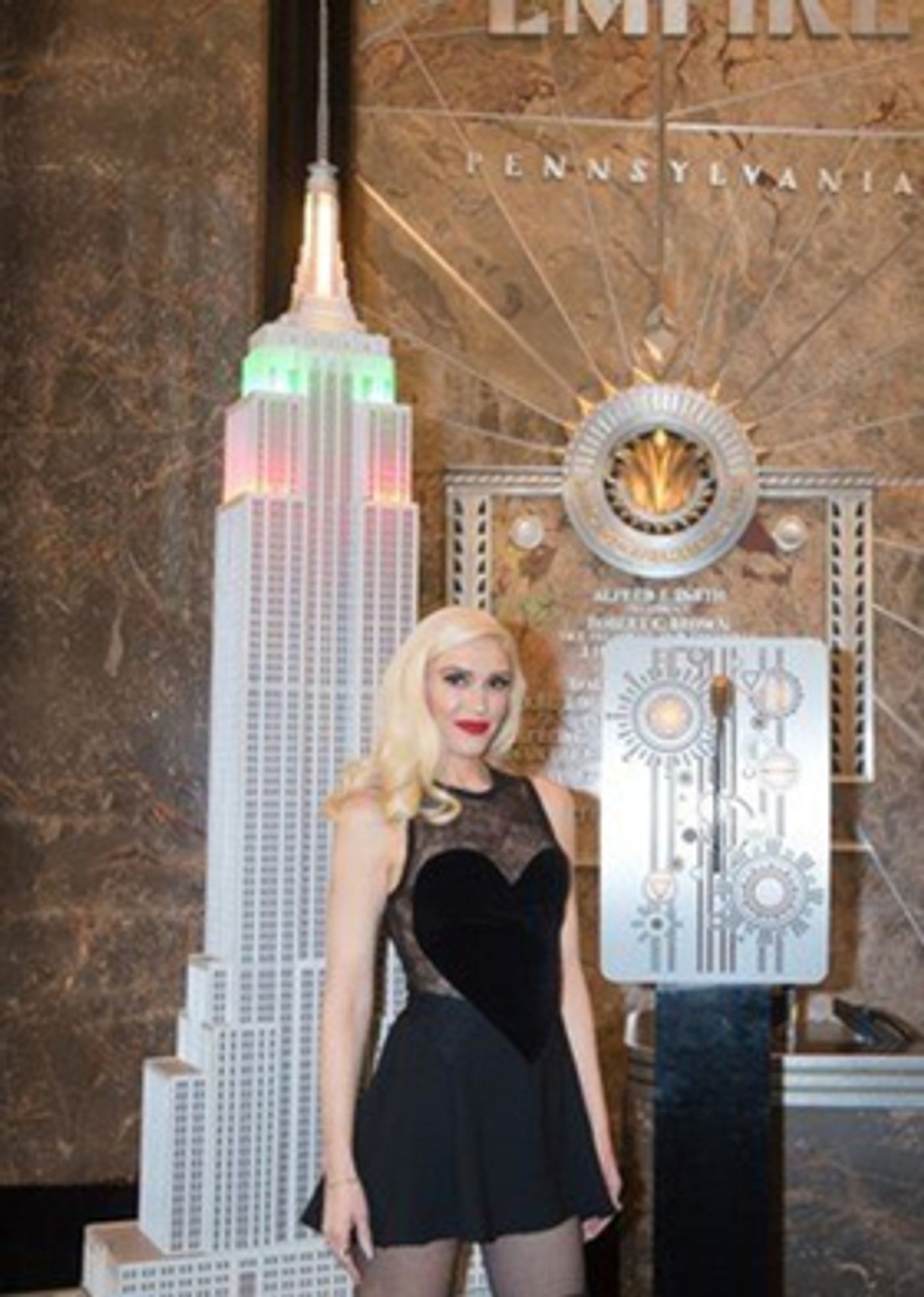 Empire State Building & iHeartMedia's Holiday Music-To-Light Show to Feature Gwen Stefani  Image