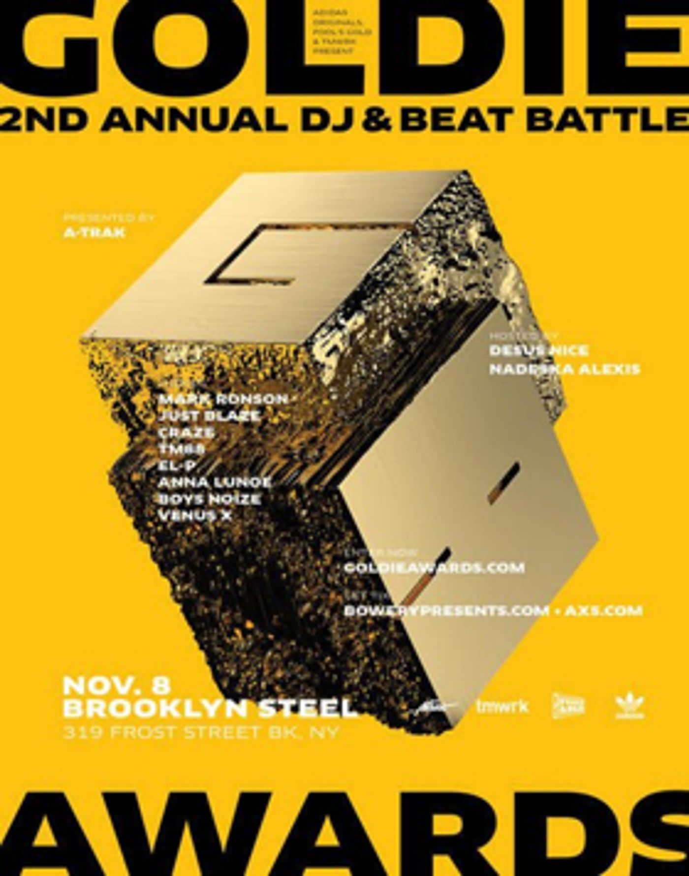 A-Trak Announces Contestants for Goldie Awards  Image