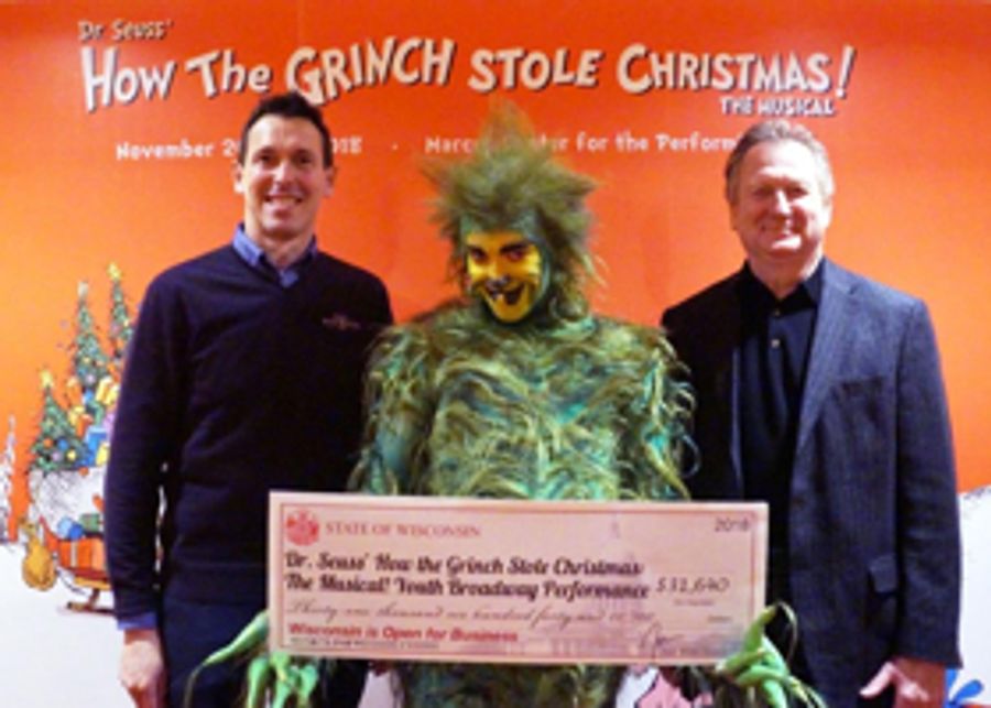 The Grinch Gets Ready For His Debut In Milwaukee With Help From Tourism Grant Image