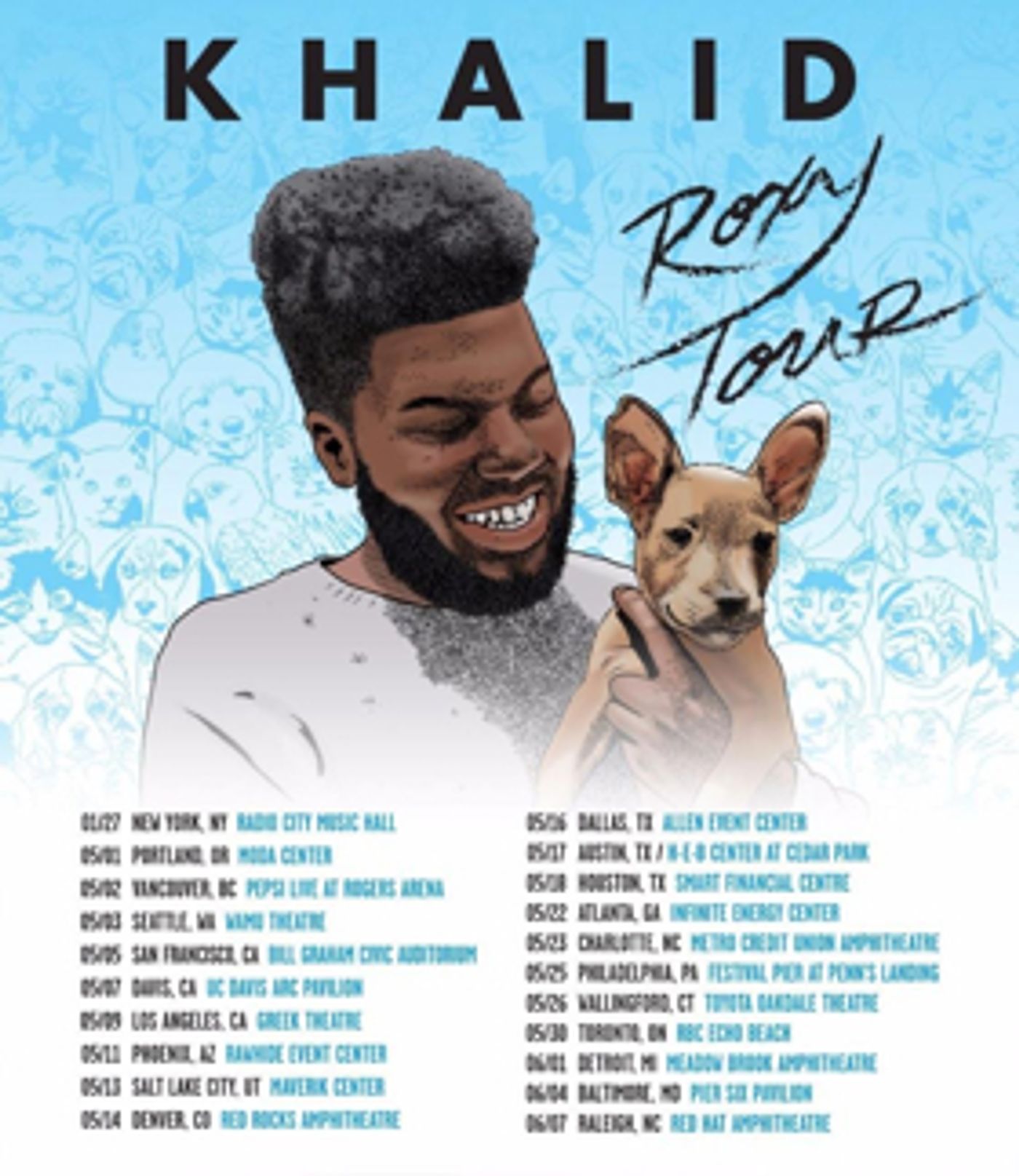 Grammy Nominated Khalid Announces 'The Roxy Tour'  Image