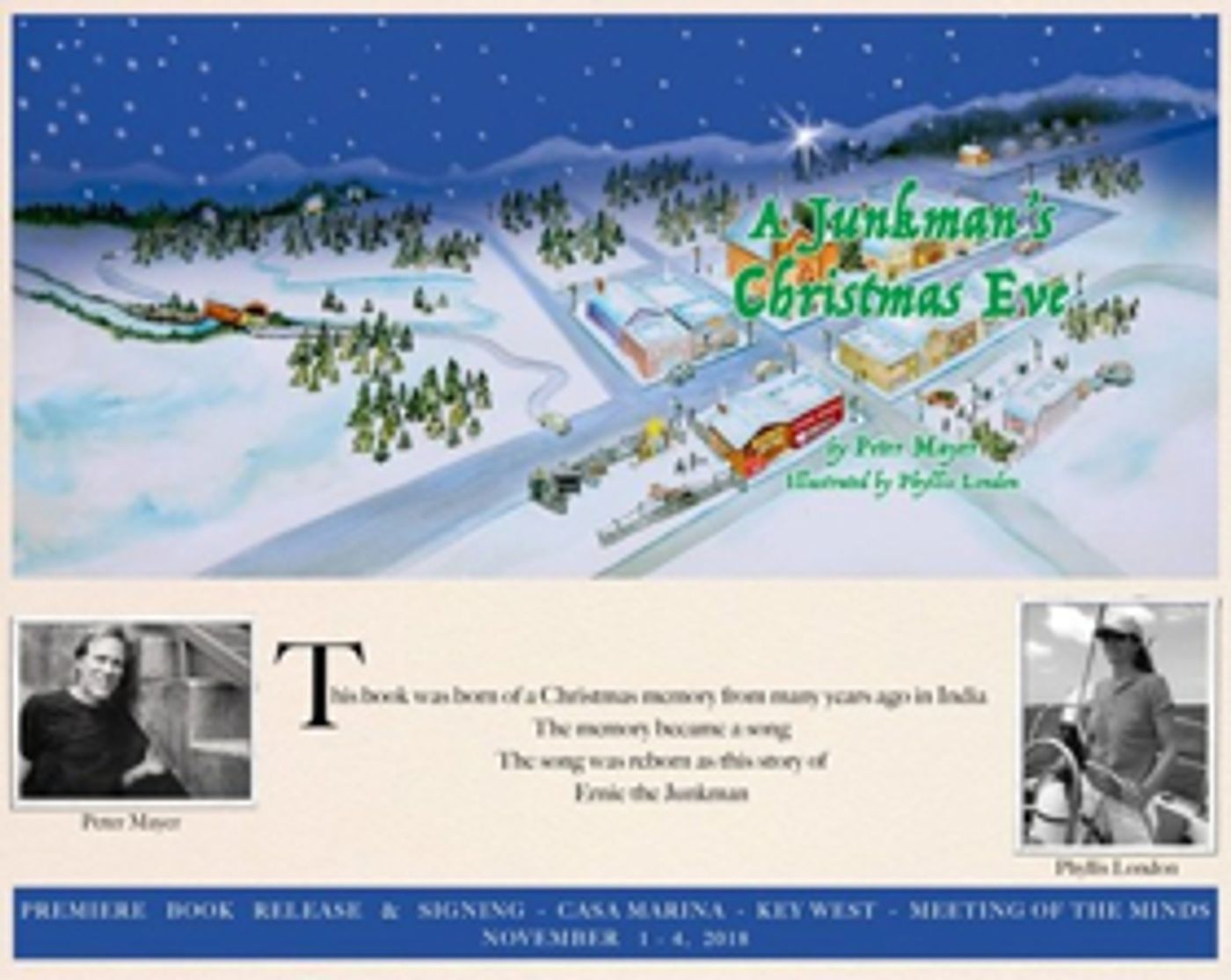 Peter Mayer of Jimmy Buffett Band Releases Illustrated Christmas Book  Image