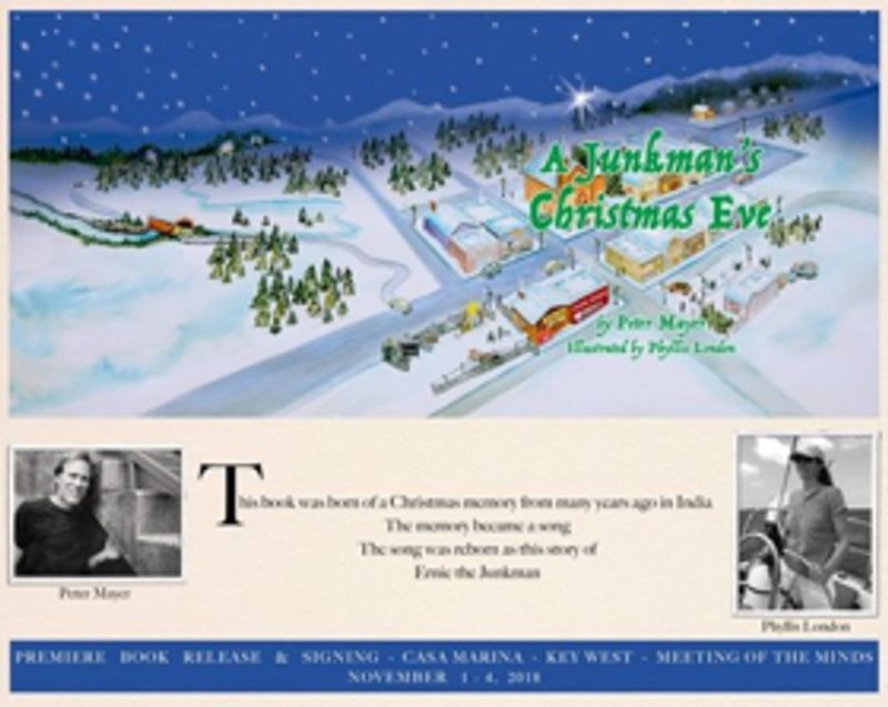 Peter Mayer of Jimmy Buffett Band Releases Illustrated Christmas Book Image